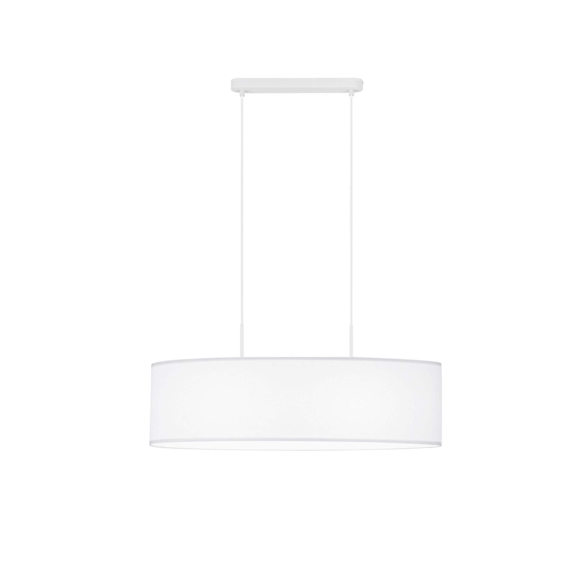 SOSPENSIONE CAPITAL BIANCA 2XE27 78X78X150CM - Luce Ambiente e Design