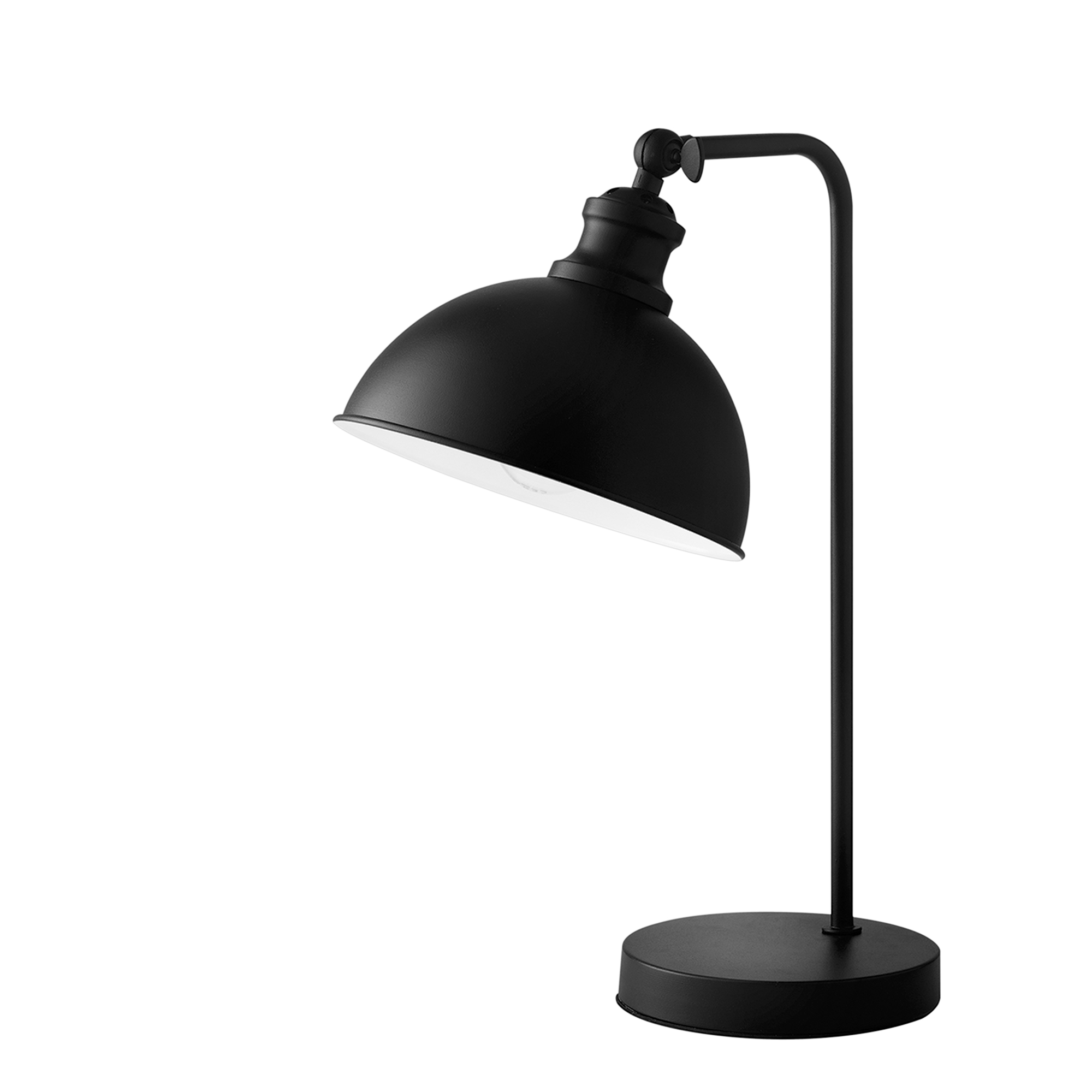 LUME CHARLESTON NERO 1XE27 16X27X43CM - Luce Ambiente e Design