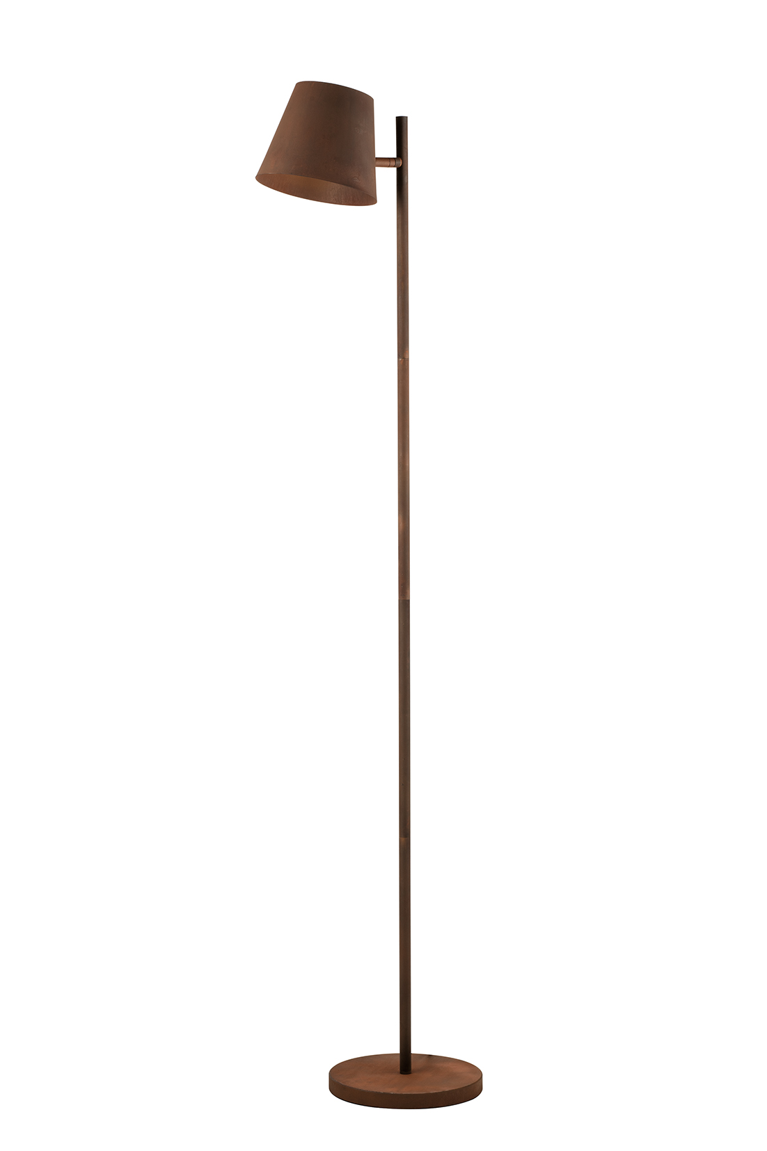 COLT floor lamp in rust metal - Luce Ambiente e Design