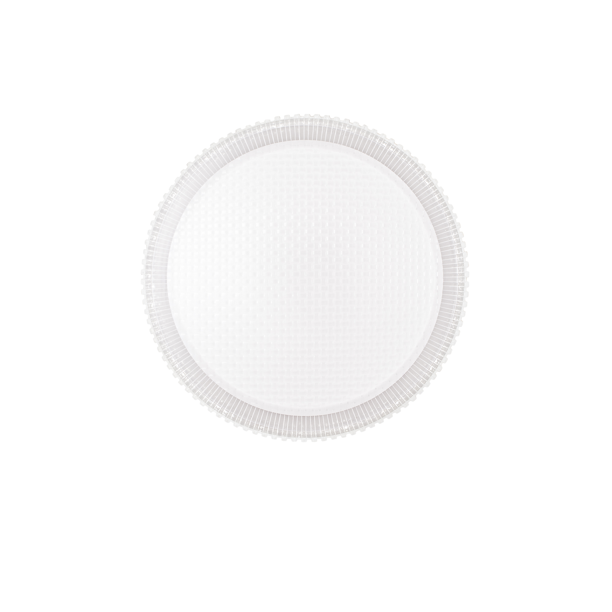 PLAFONIERA LED FROZEN BIANCA 37,5W 6000LM CCT 58X58CM - Luce Ambiente e Design