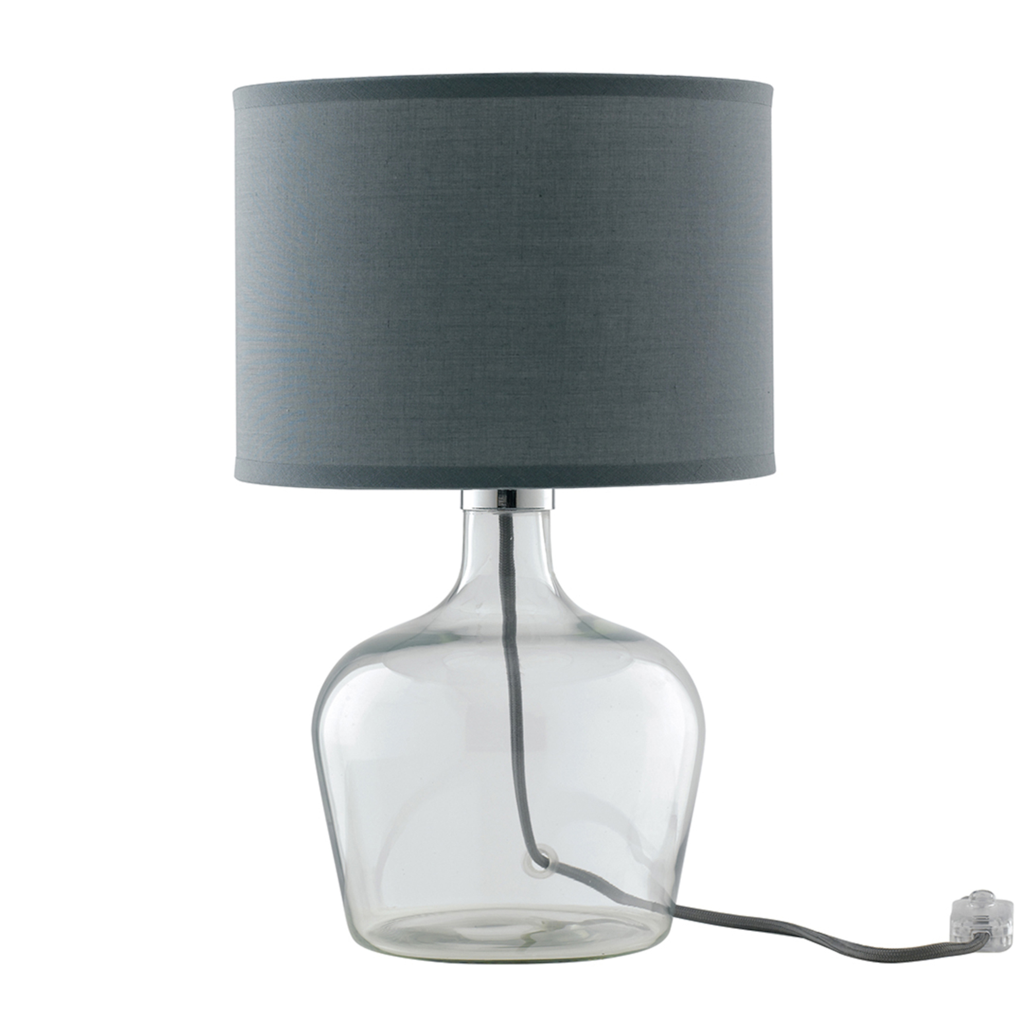 LUME HENDRIX GRIGIO 1XE27 23X37CM - Luce Ambiente e Design