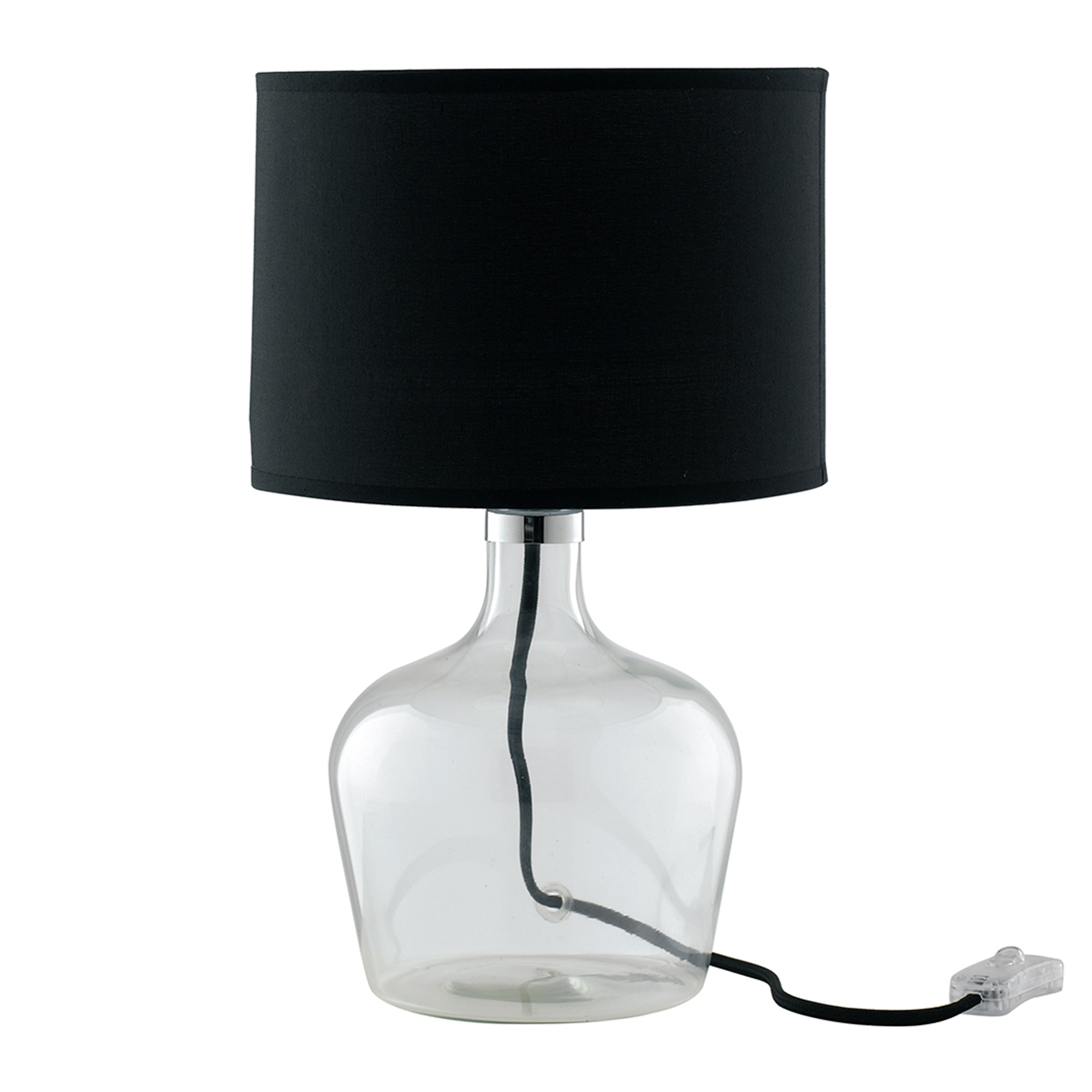 LUME HENDRIX NERO 1XE27 23X37CM - Luce Ambiente e Design