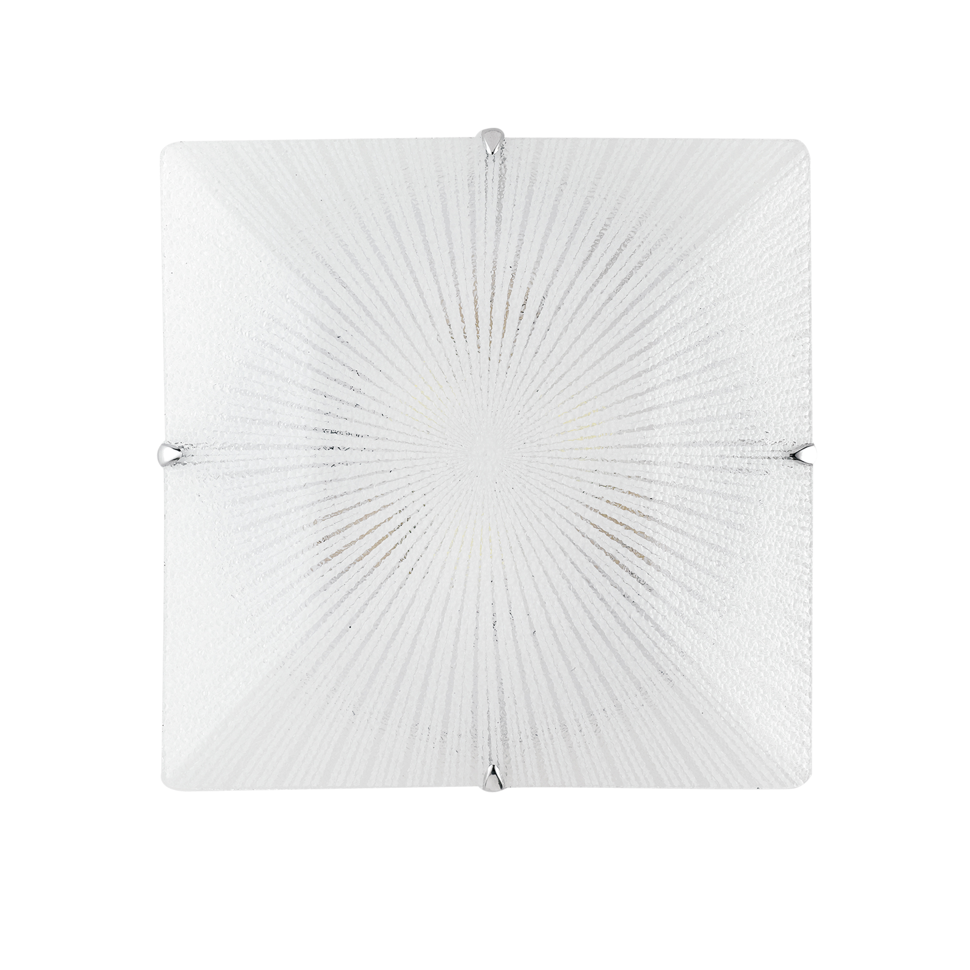 PLAFONIERA ISIDE DIAMANTATO 3XE27 40X9,8X40CM - Luce Ambiente e Design