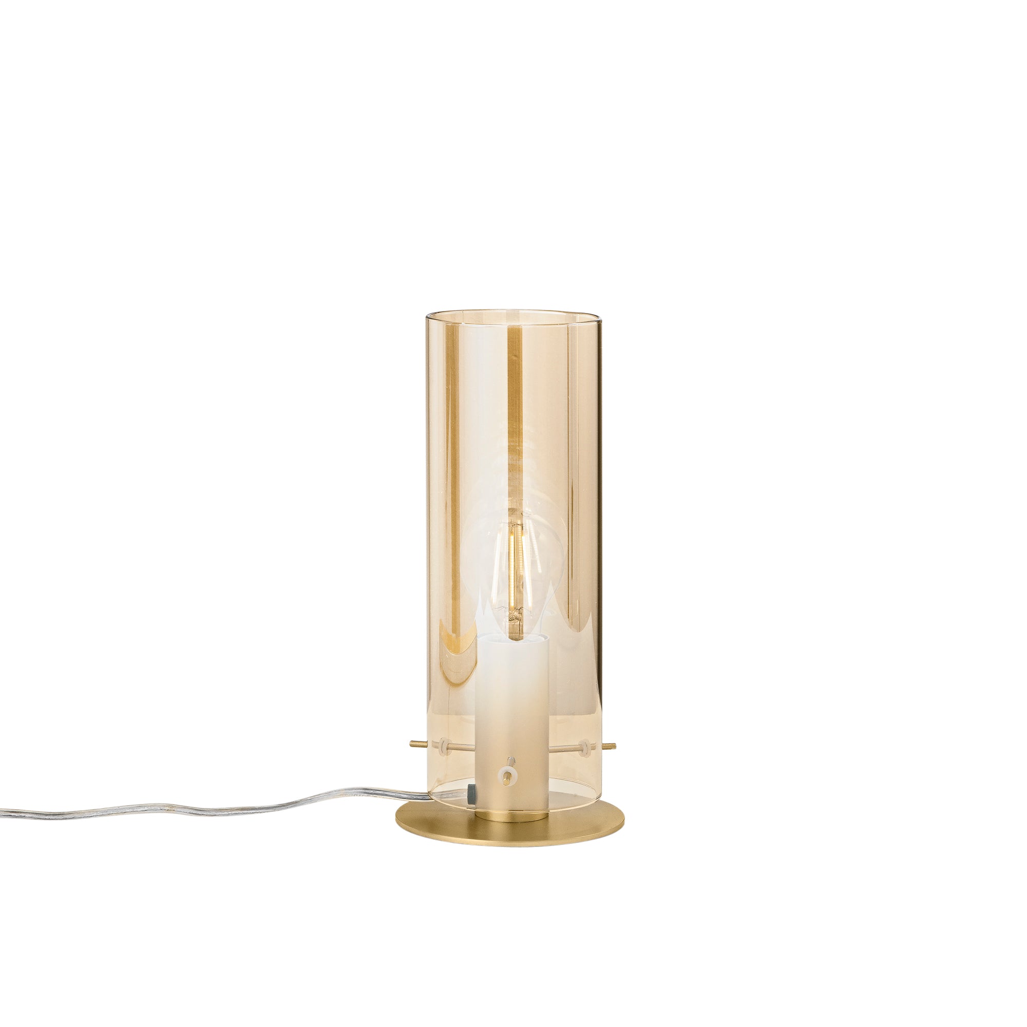 LUMETTO MAGIC ORO/AMBRA 1XE27 13X13X23CM - Luce Ambiente e Design