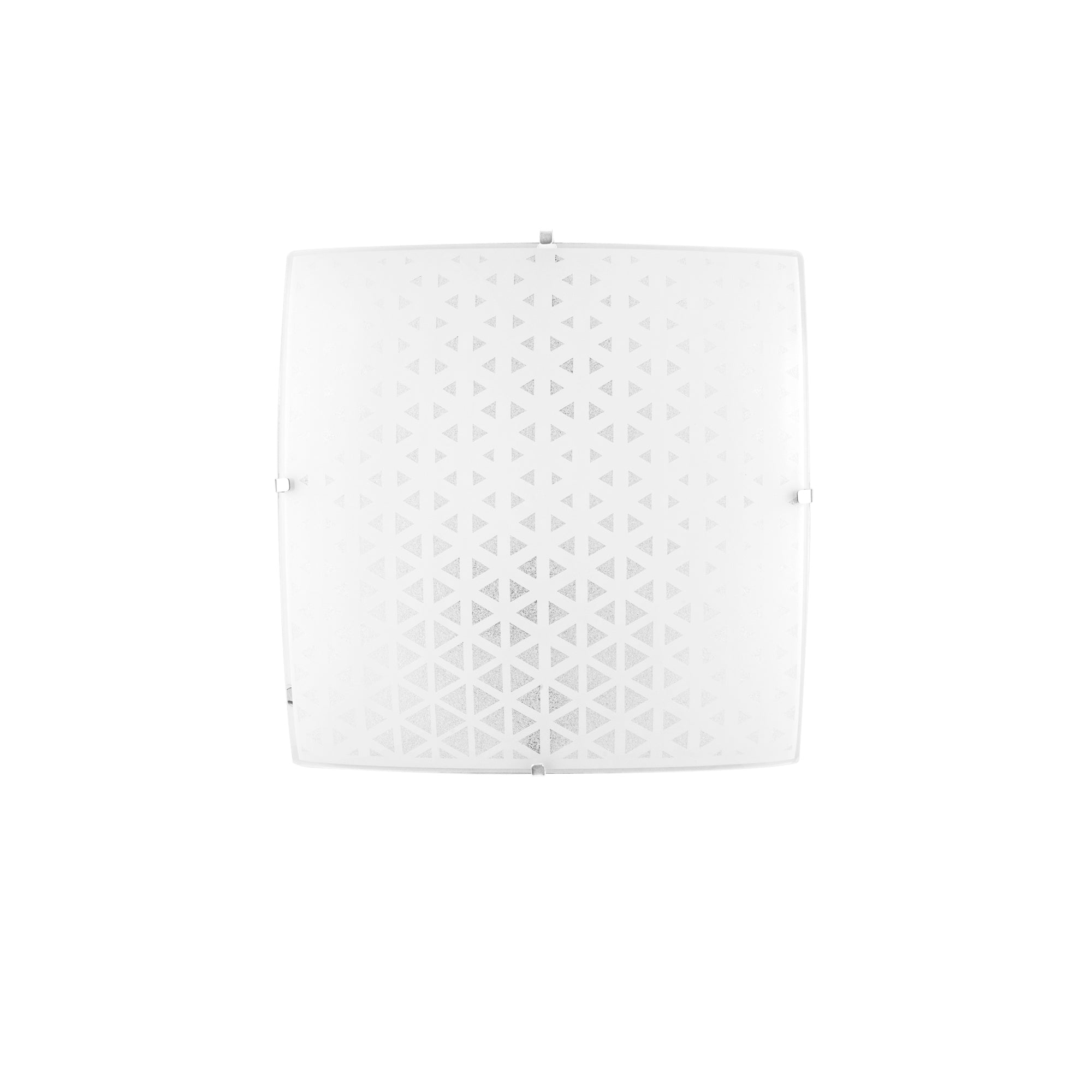 PLAFONIERA MAORI BIANCA 4XE27 50X50X12CM - Luce Ambiente e Design