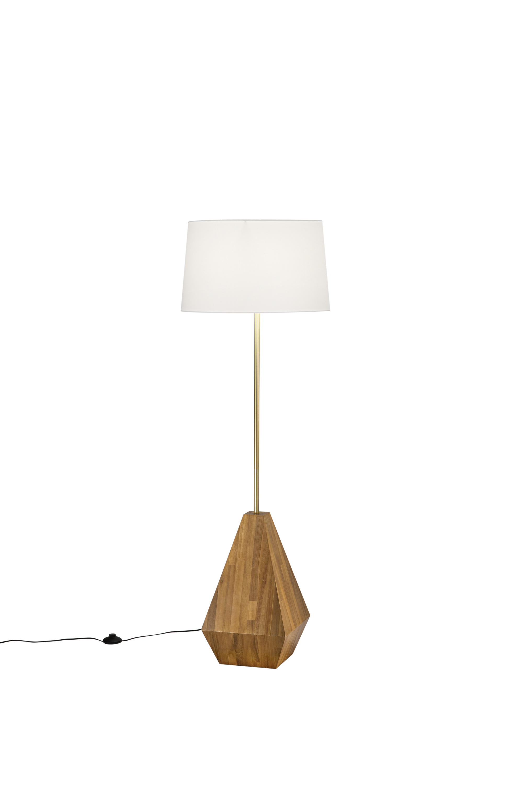 MUNARI floor lamp in natural wood - Luce Ambiente e Design