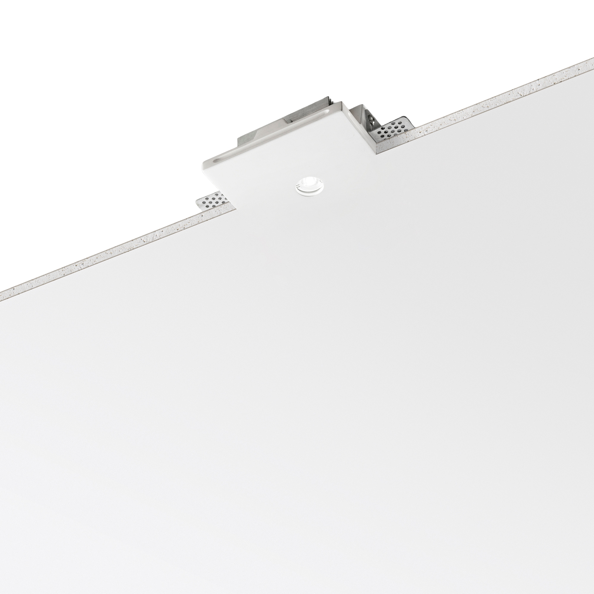 INCASSO LED COMET QUADRATO IN GESSO 7W 900LM 4000K 120X120X28MM - INTEC