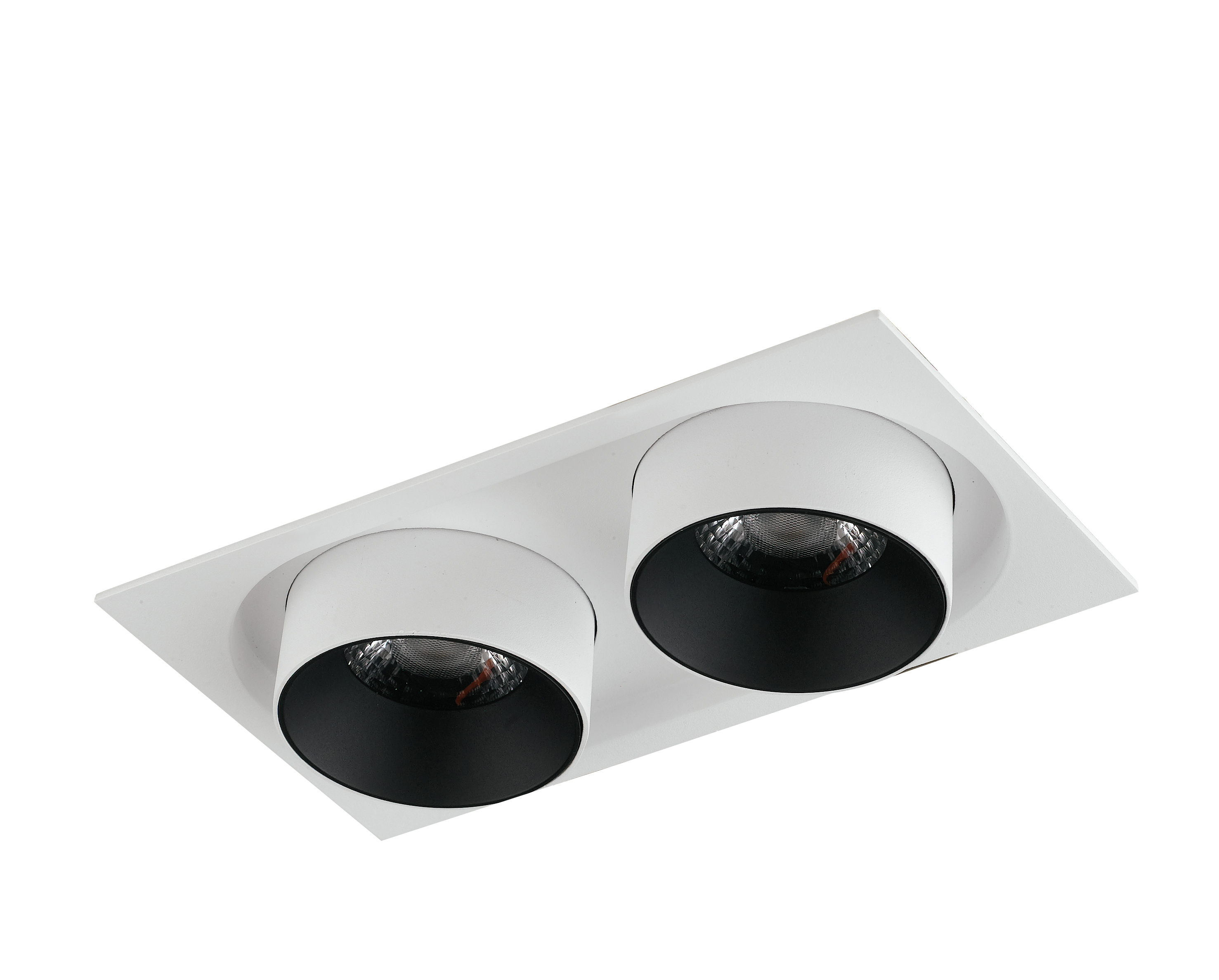 INCASSO LED OUTSIDER BIANCO 2X15W 2750LM 4000K 18,4X18,4X10CM - Intec