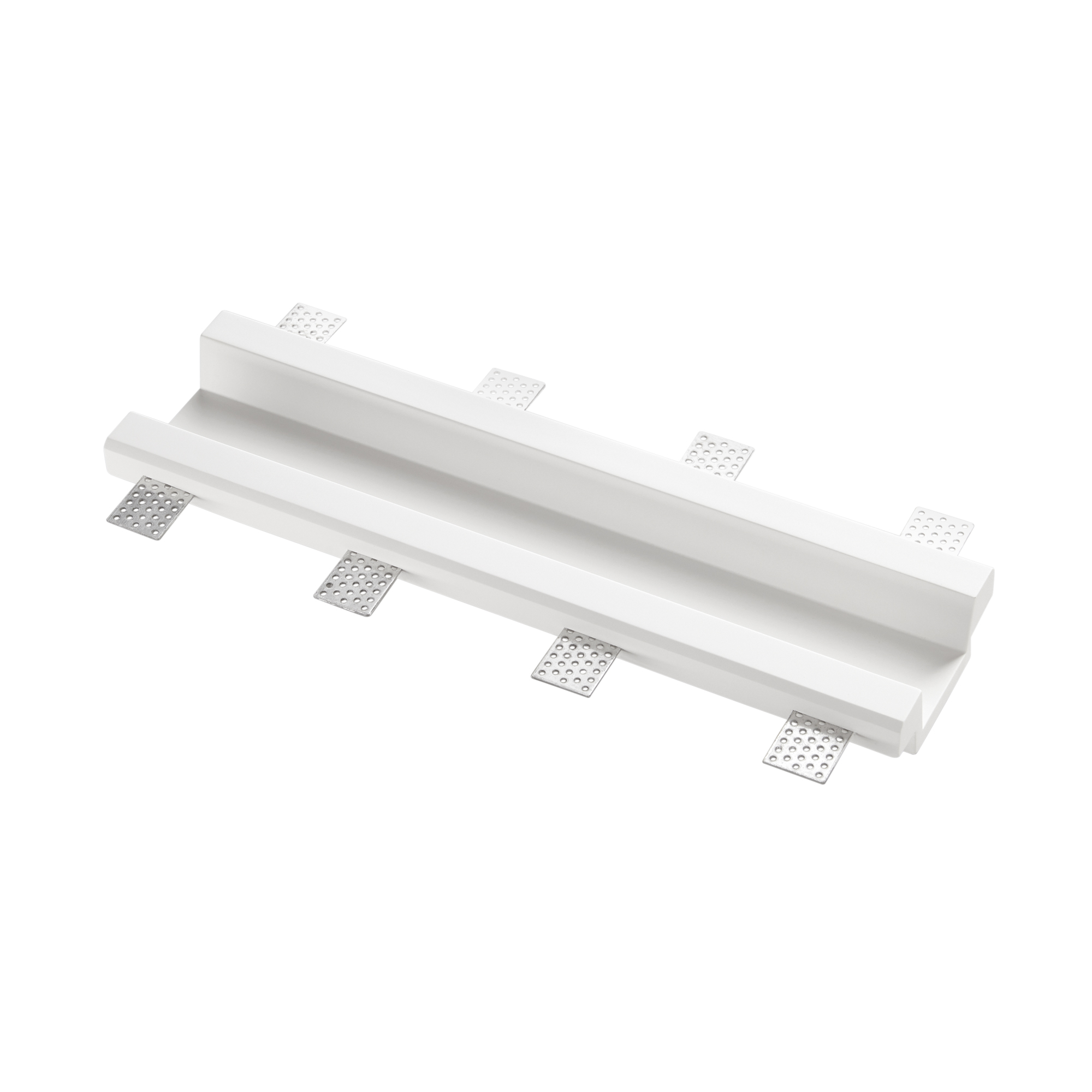 INCASSO SKILIFT BIANCO 40X11X4,5CM - Intec
