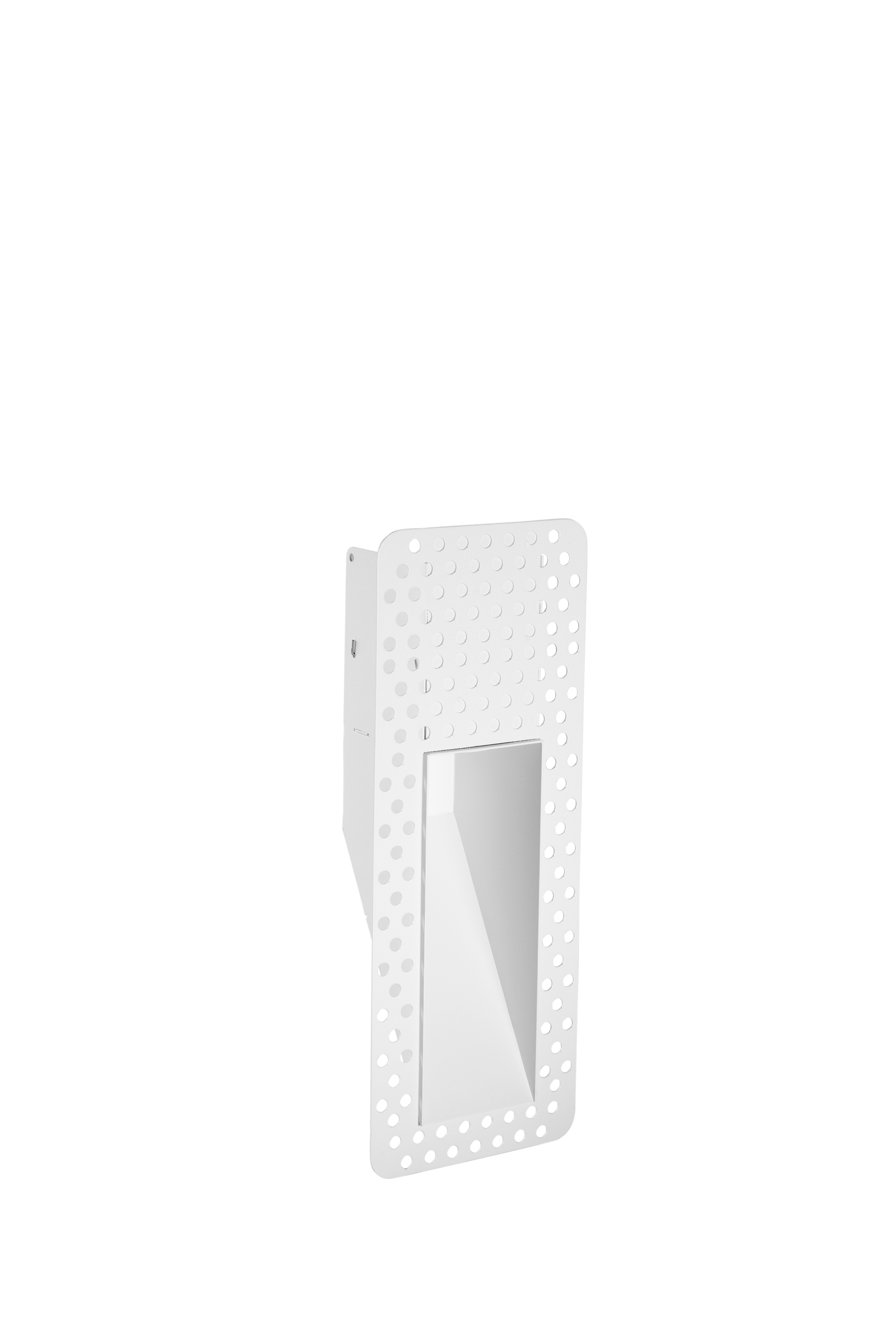 INCASSO YUREI BIANCO IN ACCIAIO E ALLUMINIO 238X91X61MM - INTEC