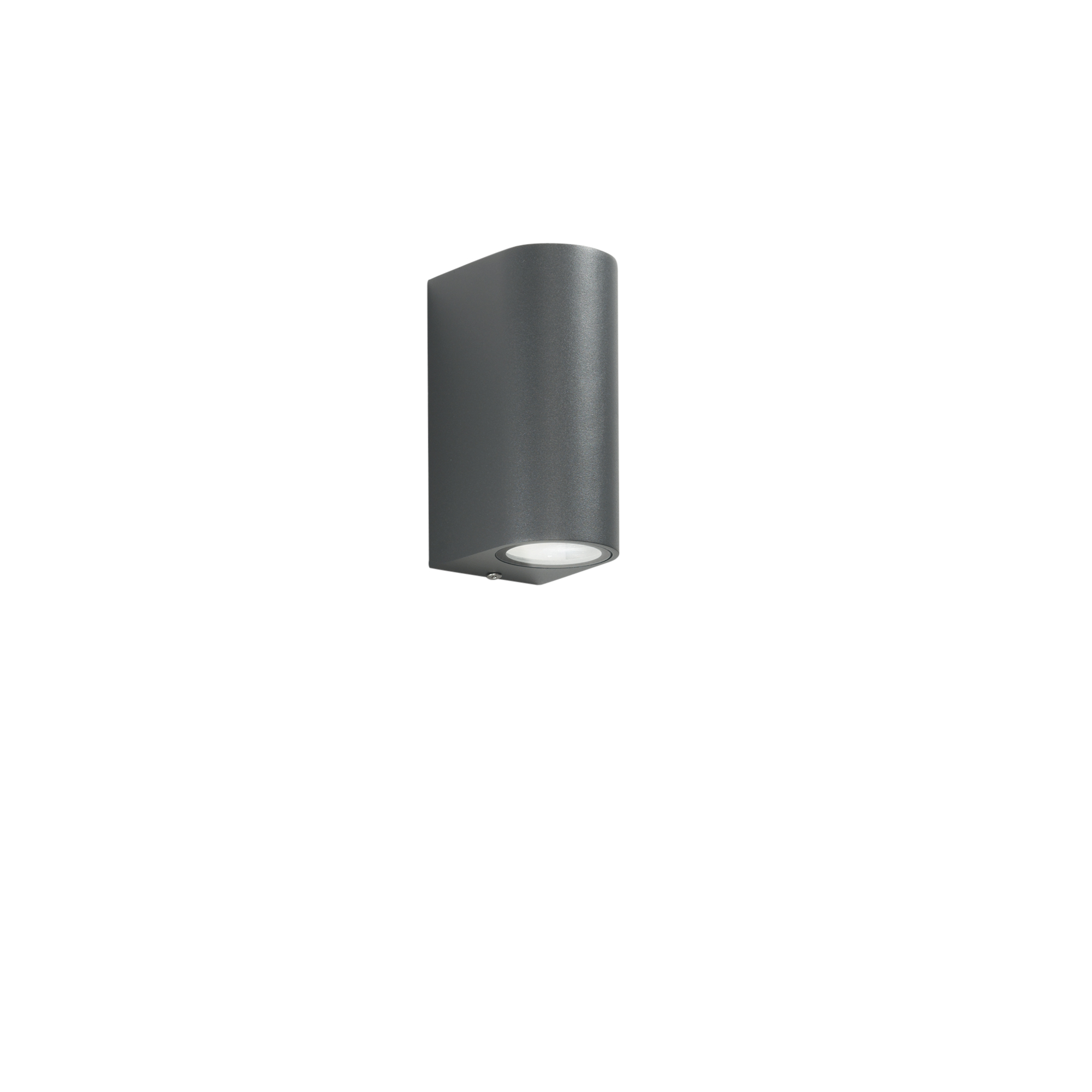 ONE outdoor wall light in anthracite aluminum dual-emission 13 cm IP54 - Intec