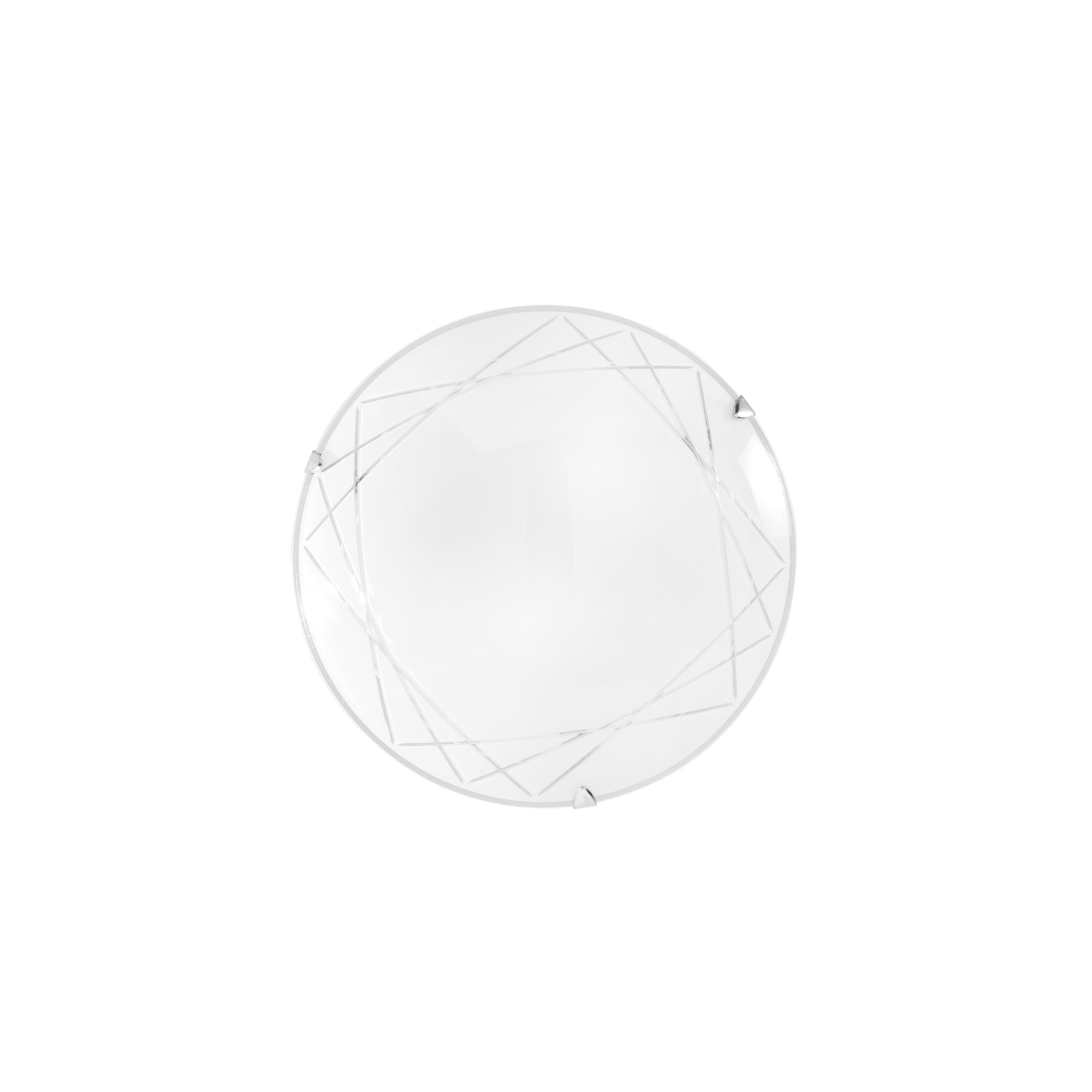 PLAFONIERA PARADISE BIANCA 2XE27 30X30X9,4CM - Luce Ambiente e Design