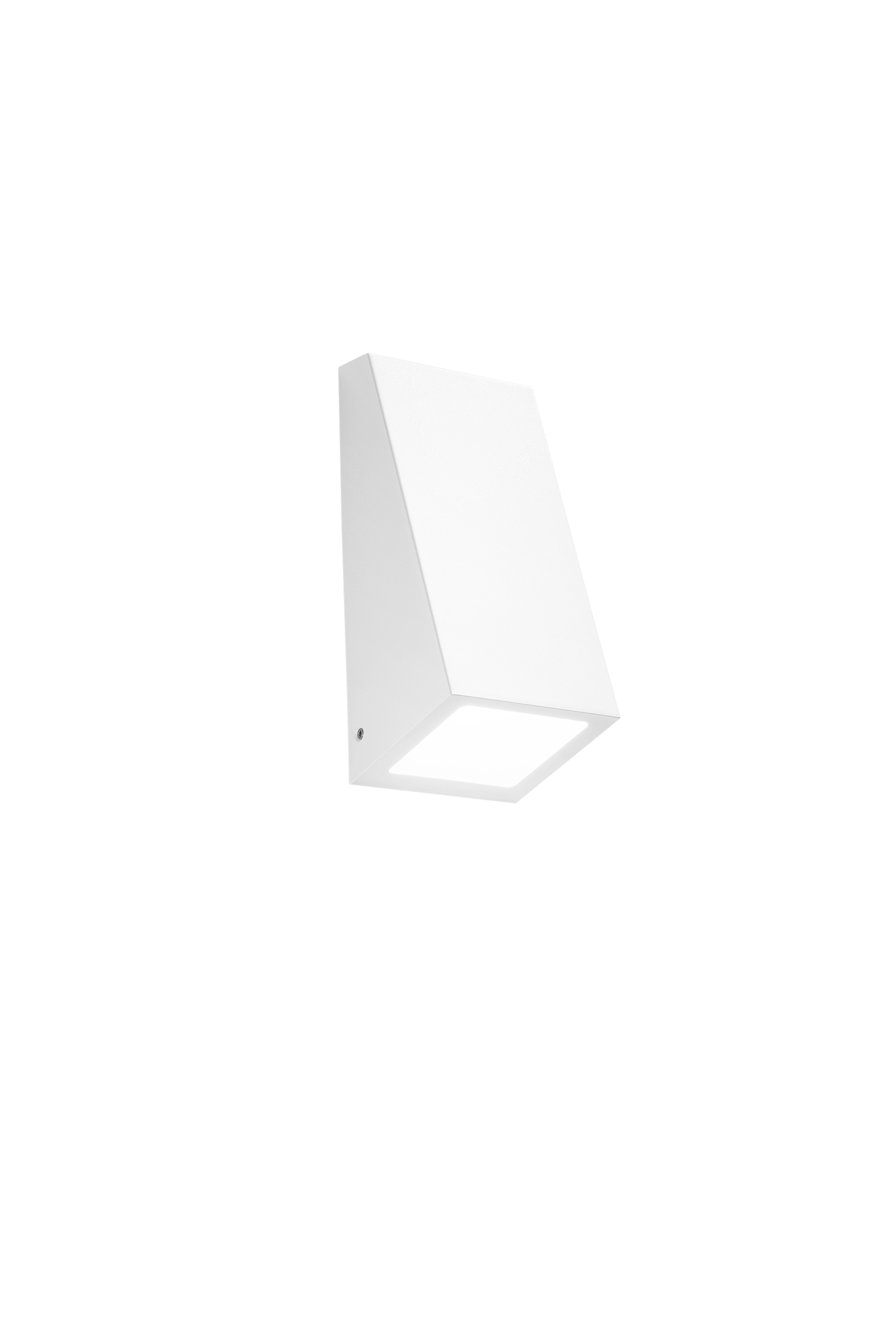APPLIQUE POPUP BIANCA IN METALLO IP44 1XE27 118X104X247MM - Intec
