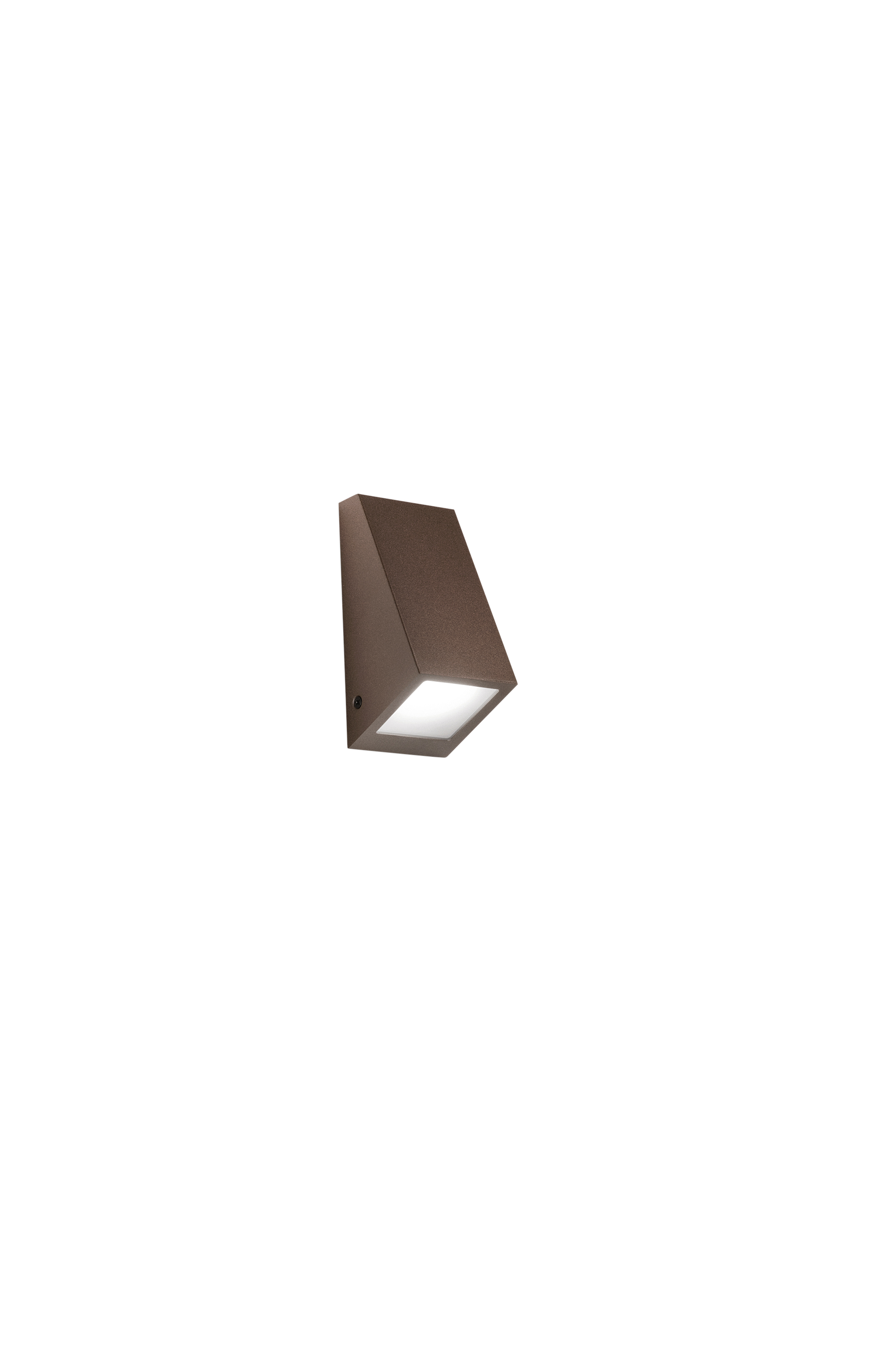 APPLIQUE POPUP BRONZO IN METALLO IP44 1XGU10 71X69X145MM - Intec