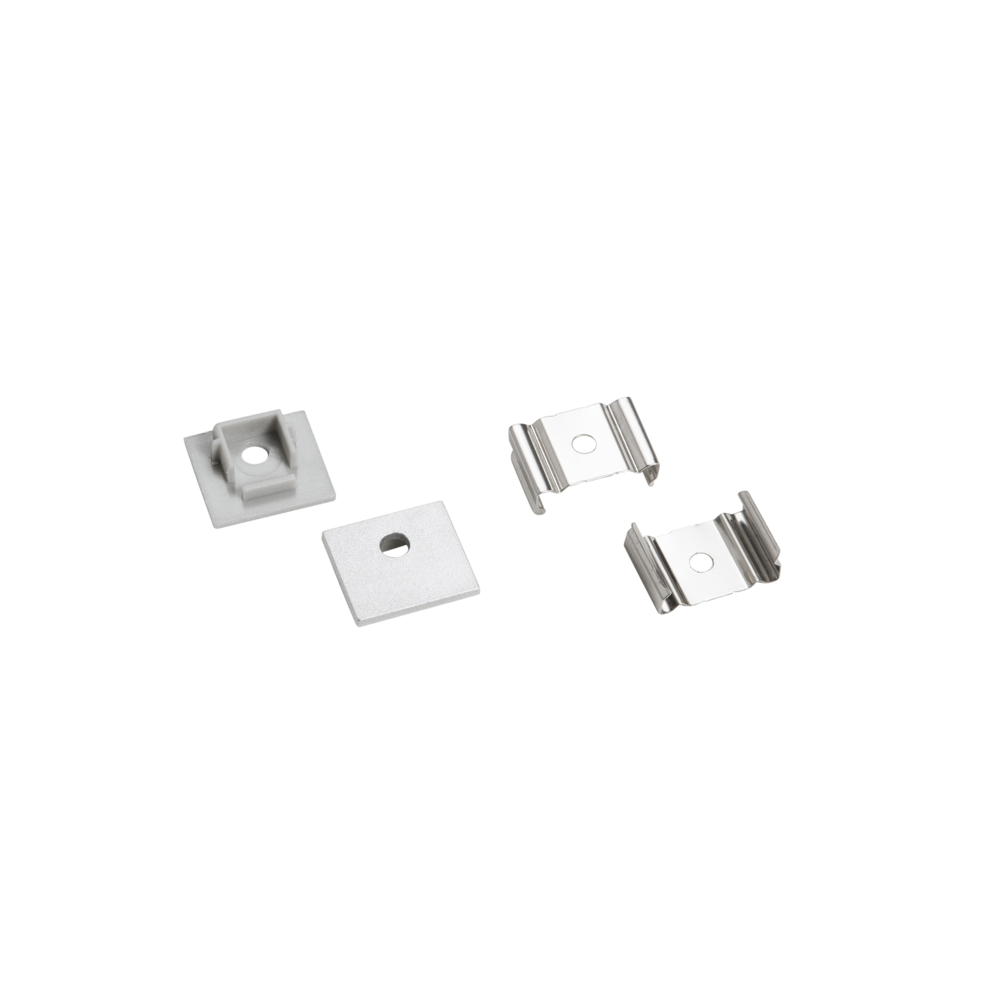 Kit 2 end caps for DRIVEWAY walkable profile - Intec
