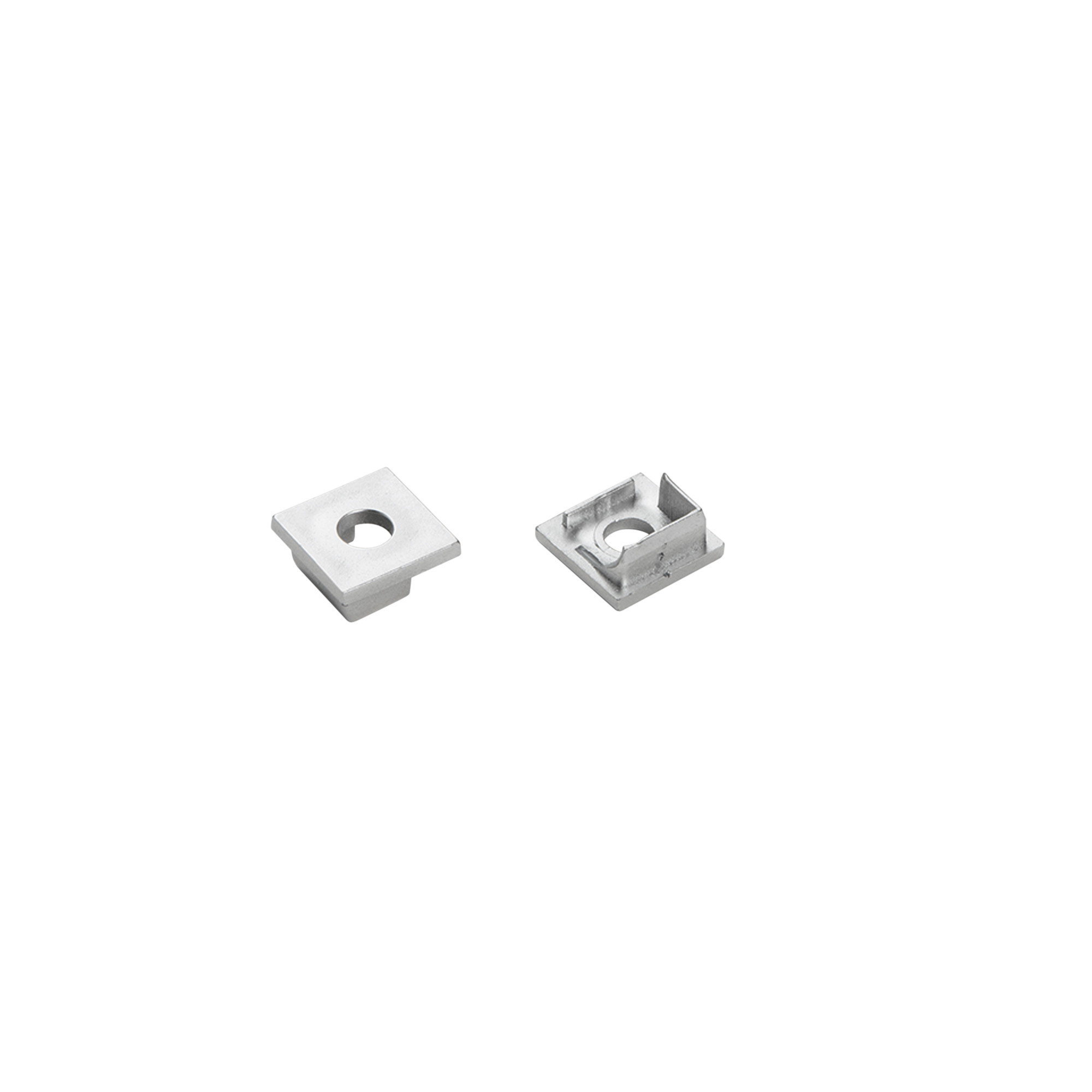 Kit 2 pcs end caps for EDGE profile - Intec