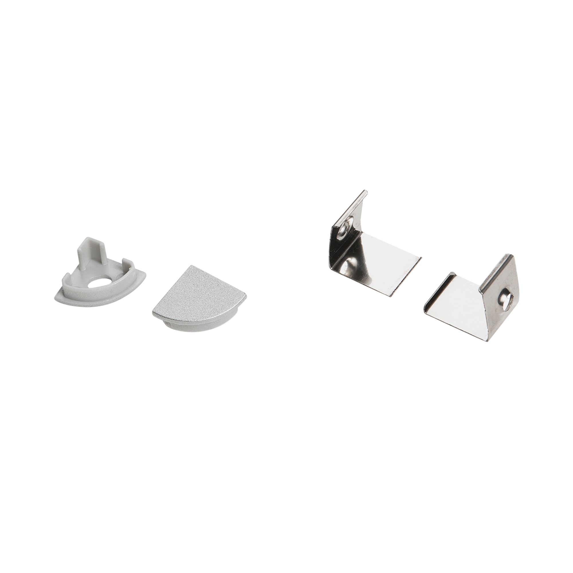 2-piece end cap kit for IONIK 16 profile - Intec