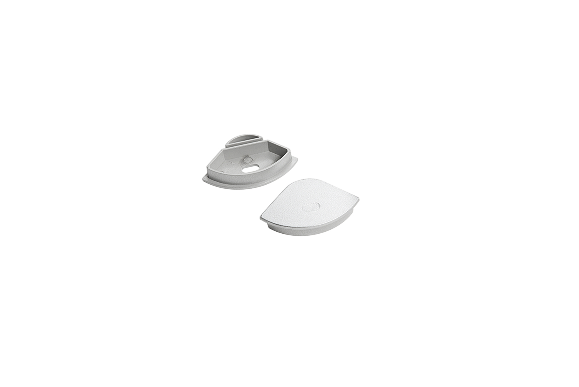 2-piece end cap kit for IONIK profile - Intec