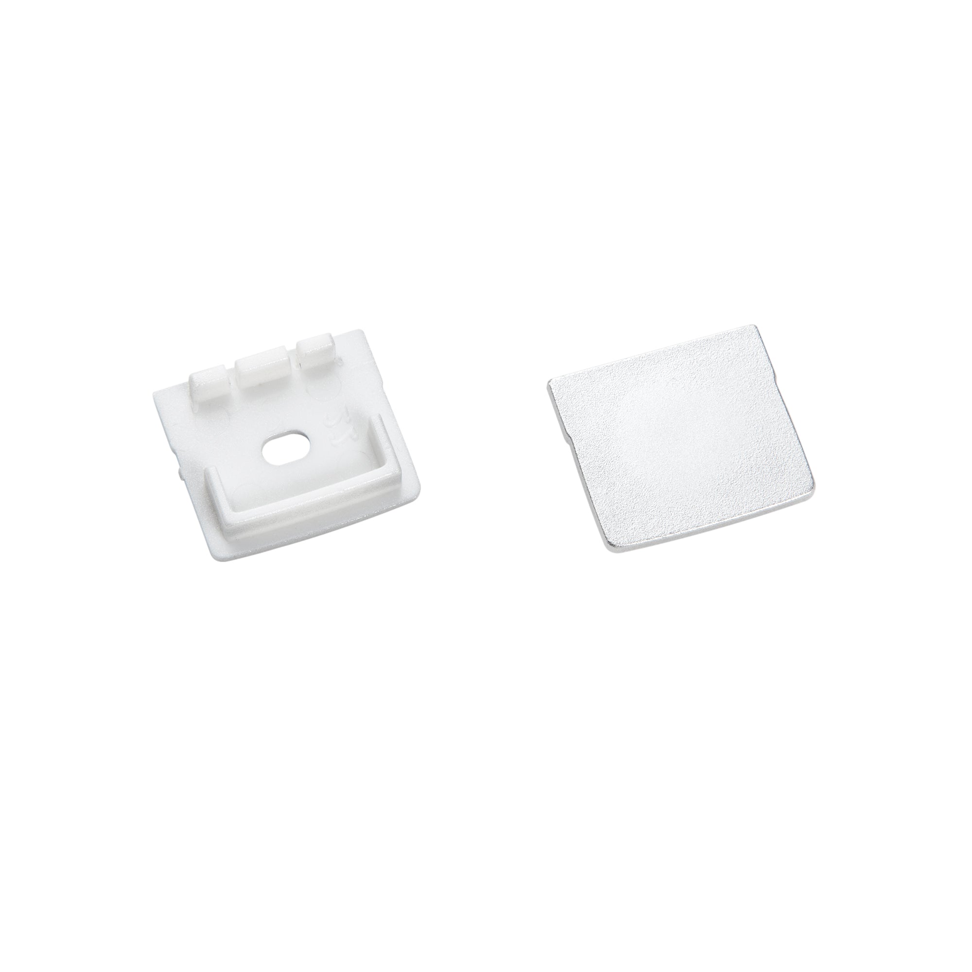 Kit of 2 end caps for LOOP profile - Intec