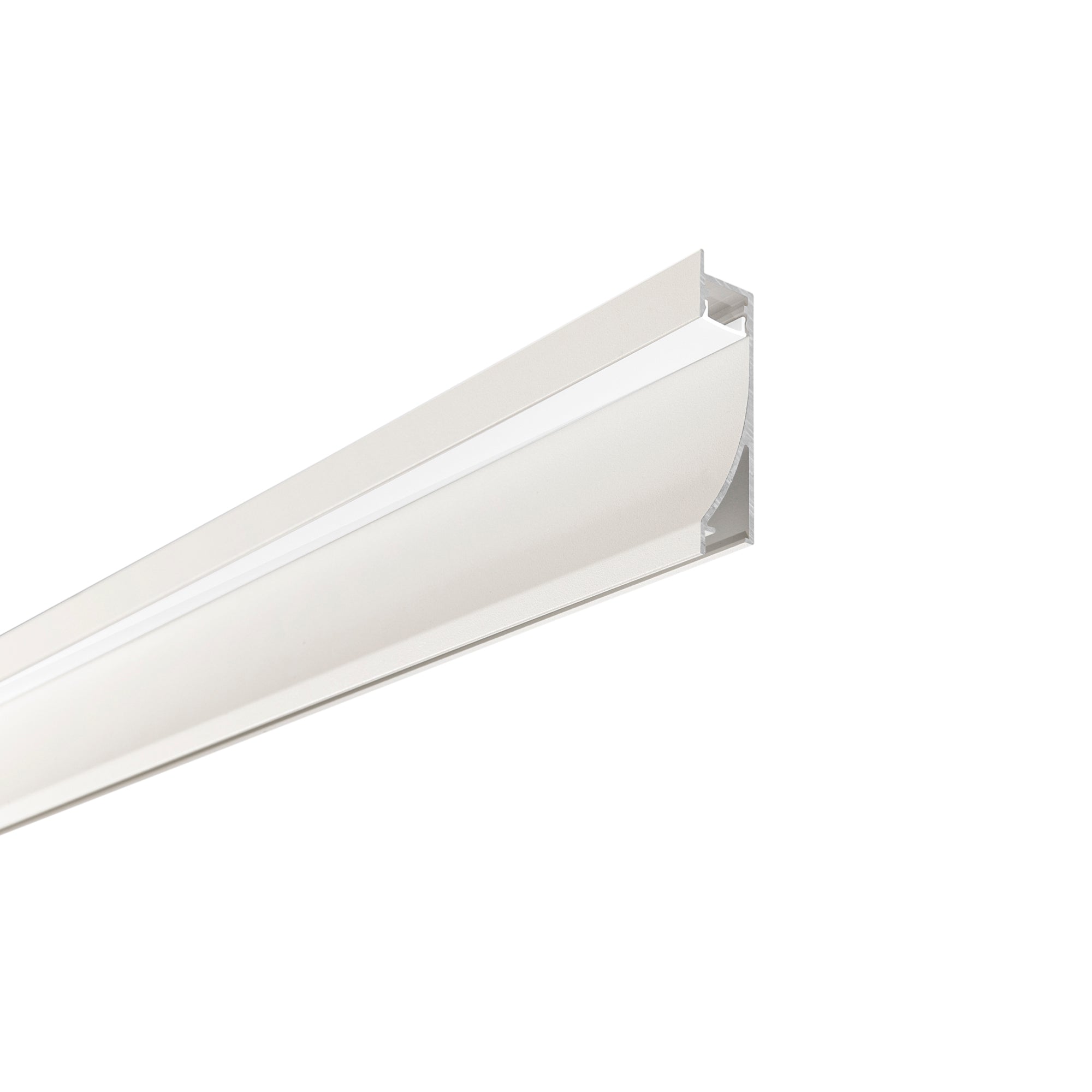 PROFILO MOP A VELETTA BIANCO CON 2 TAPPI INCLUSI 200X1,59X7,1CM - Intec