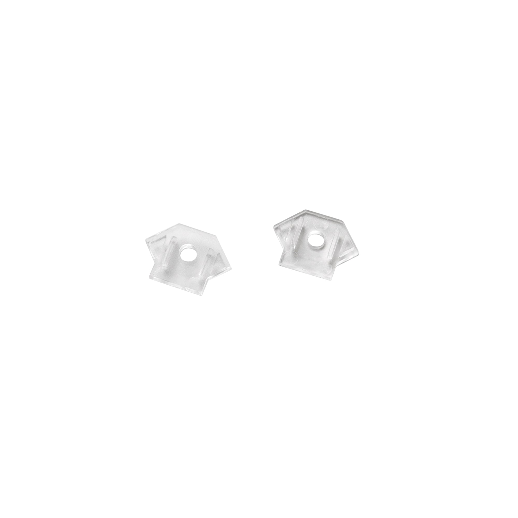 Kit 2 end caps for RIDGE profile - Intec
