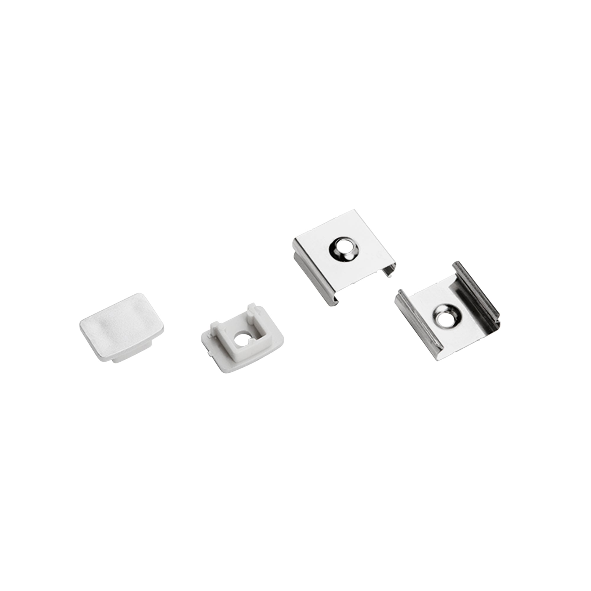 Kit 2 pcs end caps for ROMA profile - Intec