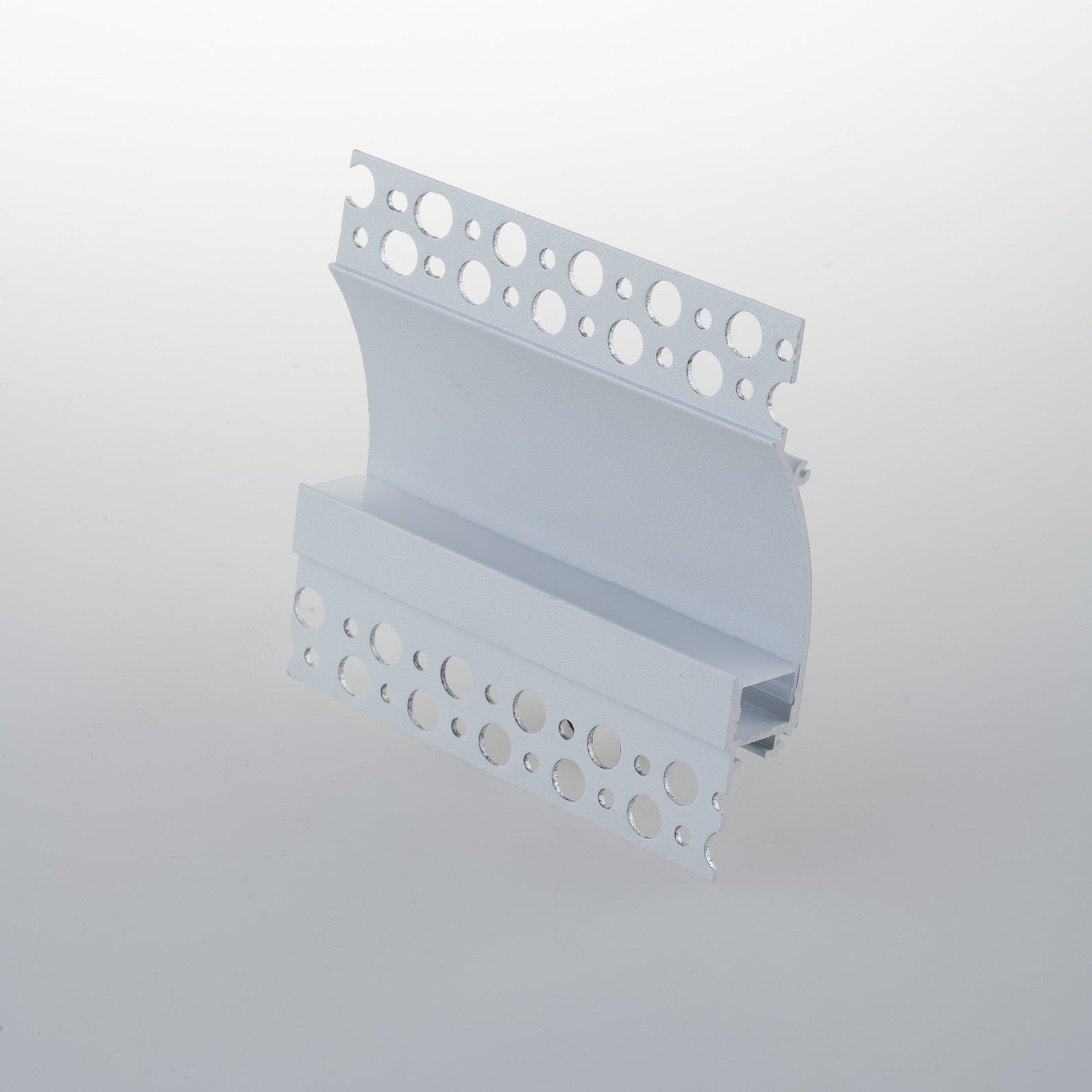 PROFILO TRIM A VELETTA BIANCO 200X1,4X9,5CM - Intec