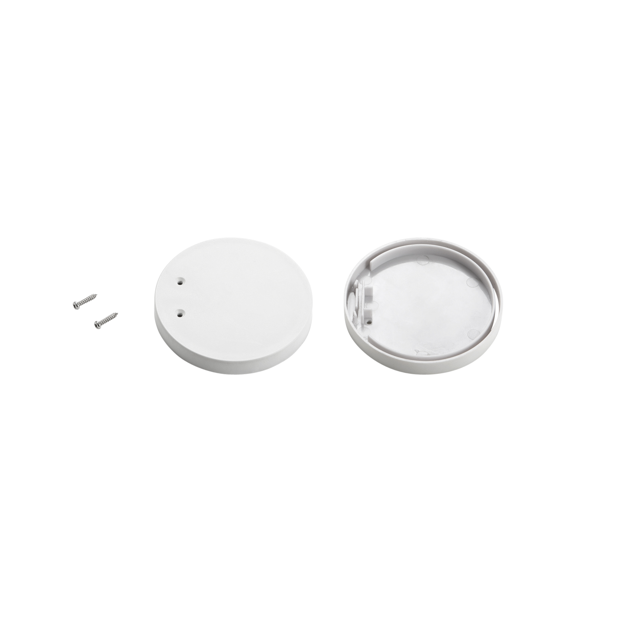 Kit 2 end caps for tubular profile TUBE - Intec