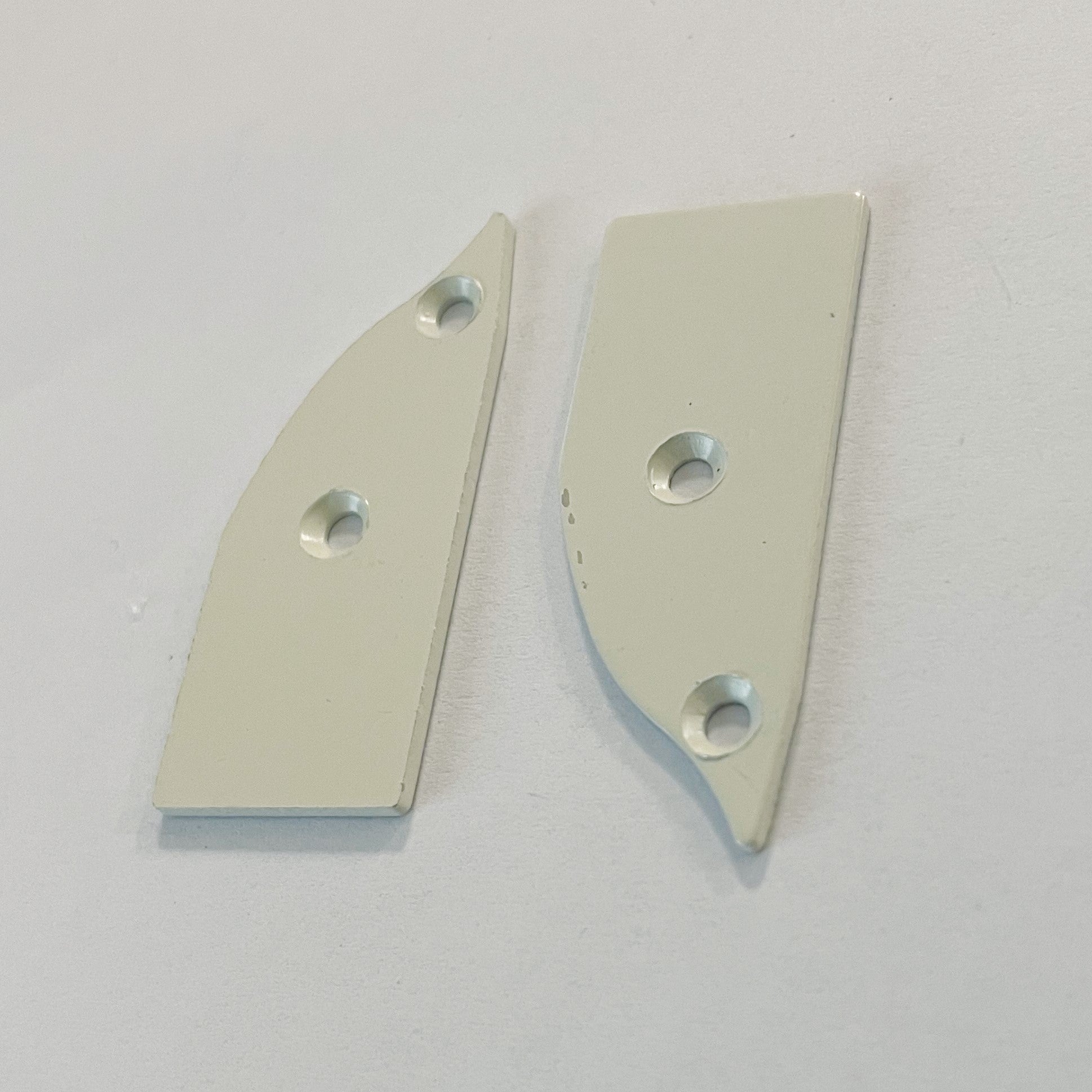 PROFILO VEIL BIANCO CON TAPPI E STAFFETTE INCLUSI 200X1,25X4,2CM - Intec