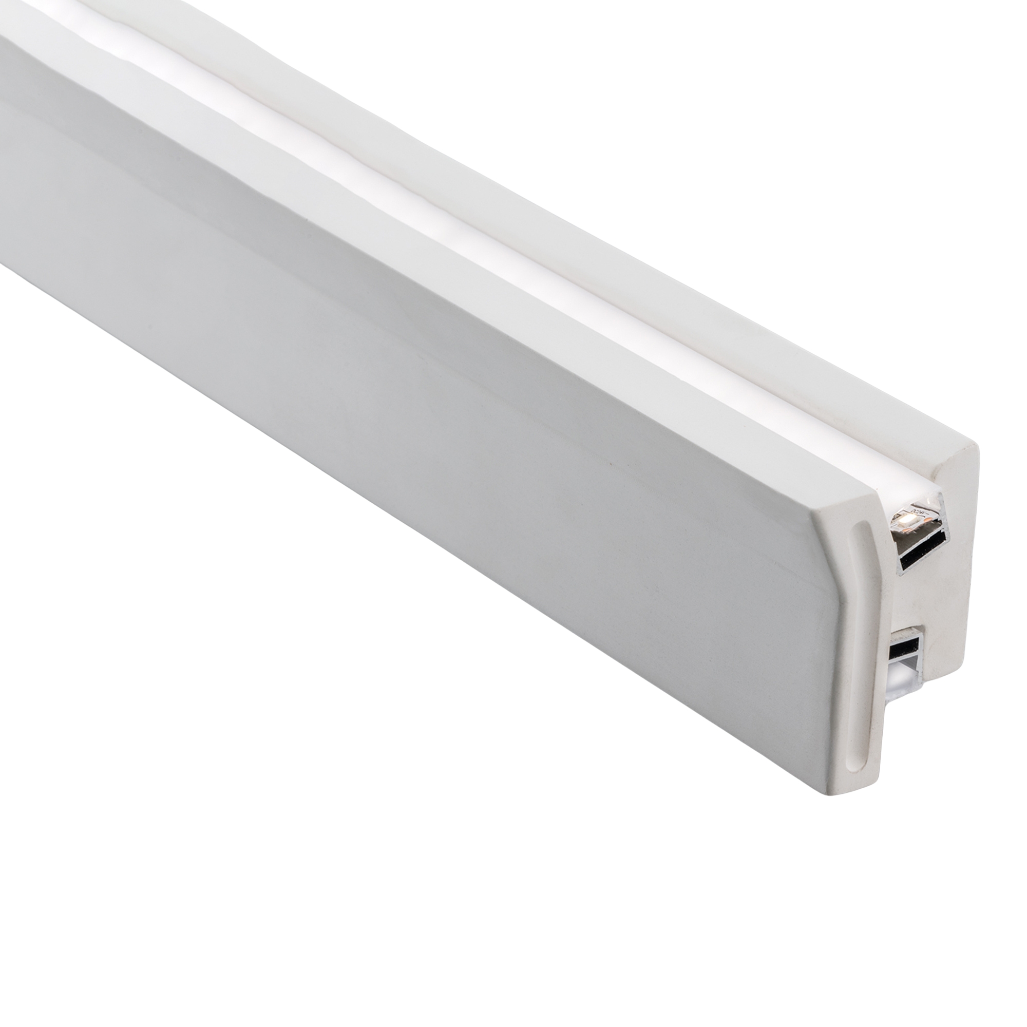 PROFILO BIS BIANCO 100X4,9X6,1CM - Intec