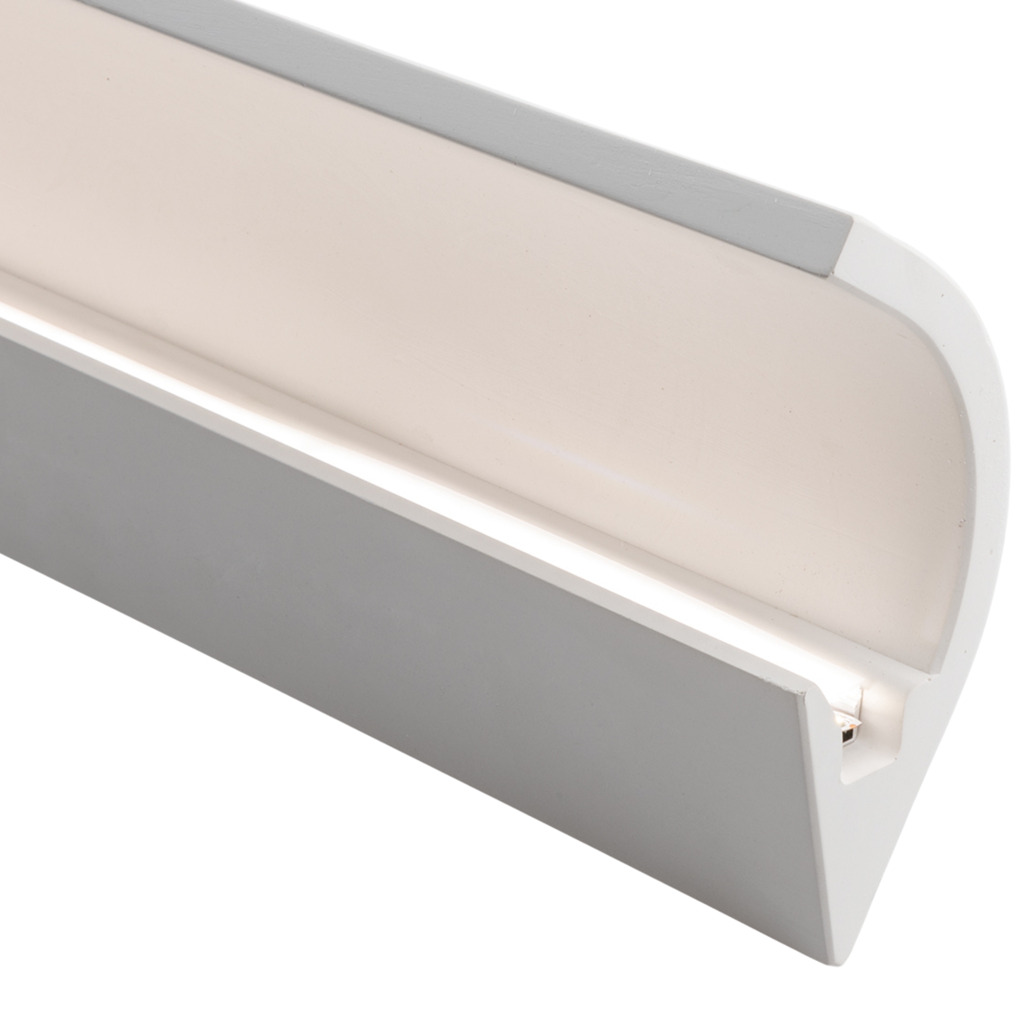 PROFILO GIMEL BIANCO 100X9,5CX12,7CM - Intec