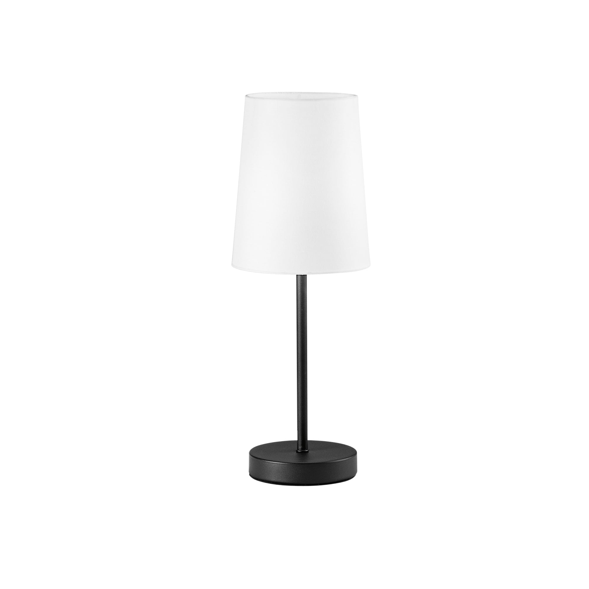LAMPADA DA TAVOLO SALLY NERA 1XE14 15X15X41,8CM - Luce Ambiente e Design