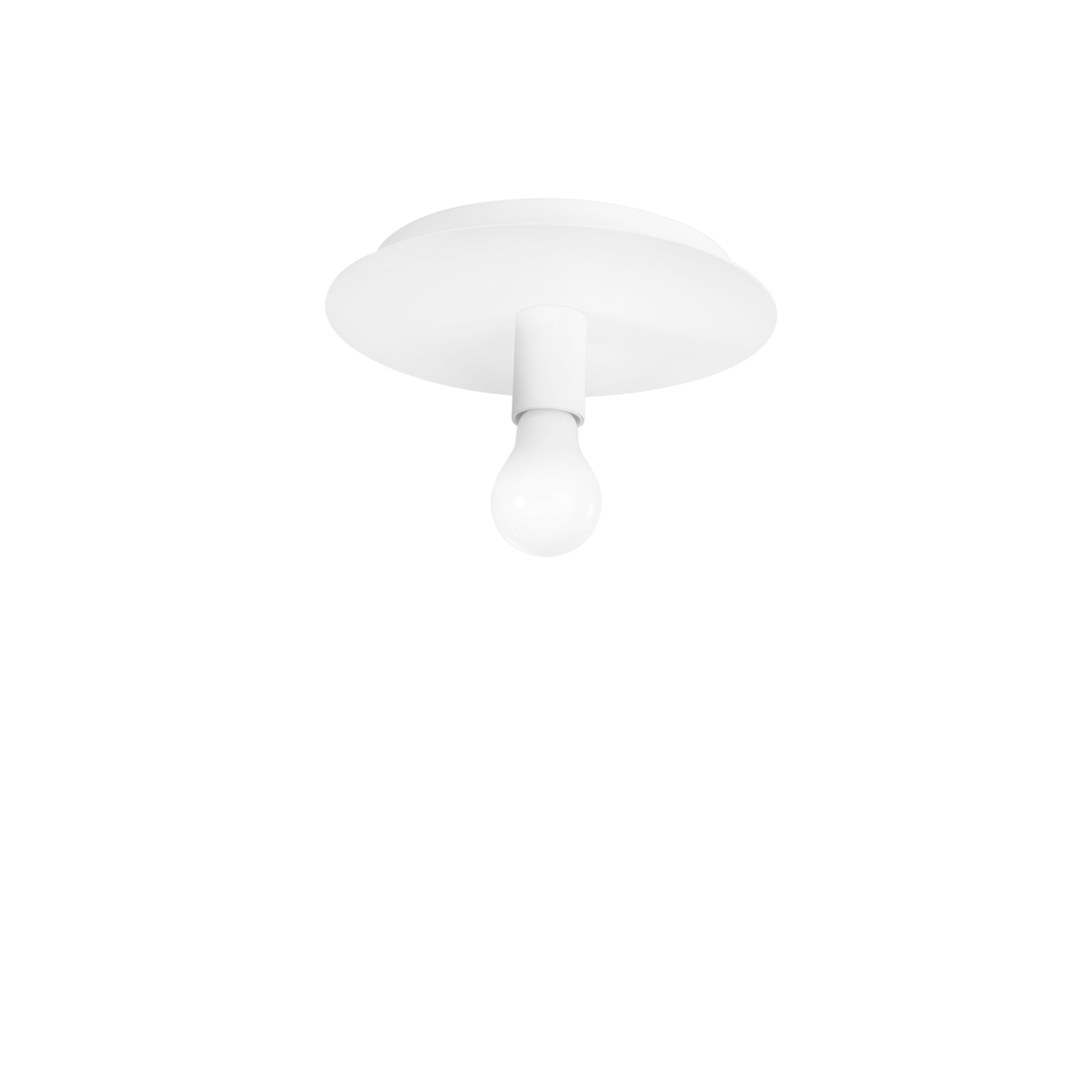 PLAFONIERA STRIKE BIANCA 1XE27 25X25X86CM - Luce Ambiente e Design