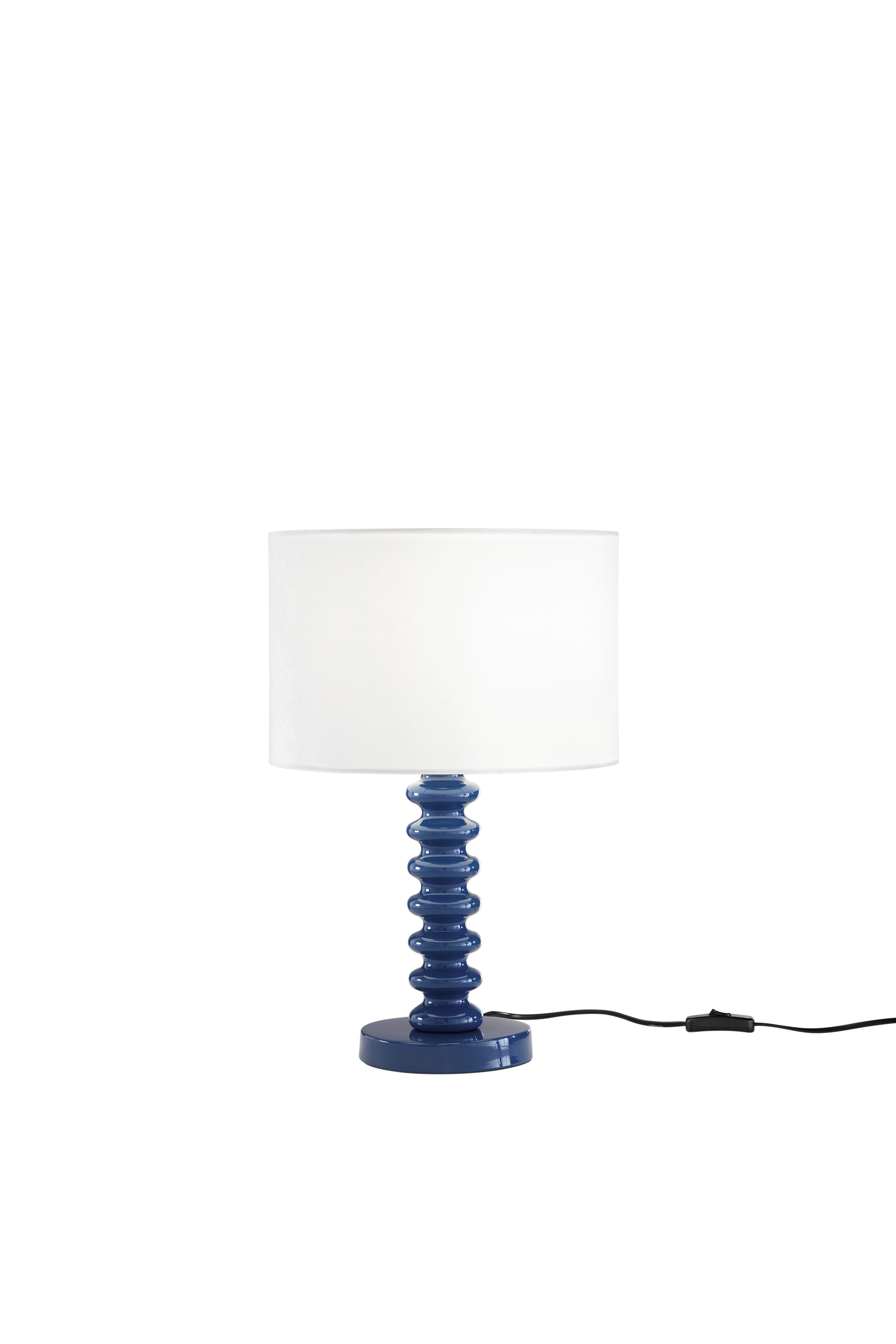 LUME SULTAN BLU IN METALLO+VELLUTO 1XE27 15W, LAMP. Dia30XH20CM, STRTTURA 30X30X45.5CM - Luce Ambiente e Design