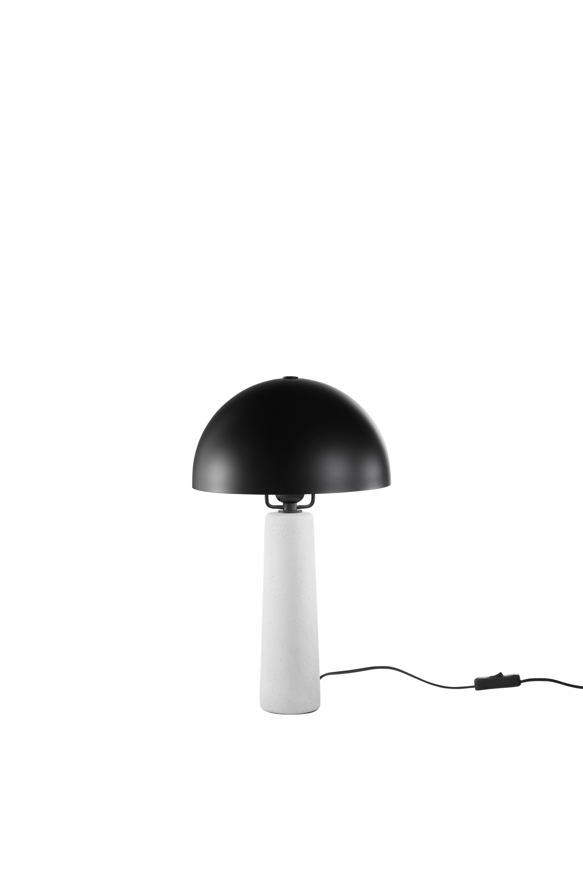 LUME VITRUVO IN CERAMICA NERA MISURA TOTALE D25XH44CM - Luce Ambiente e Design