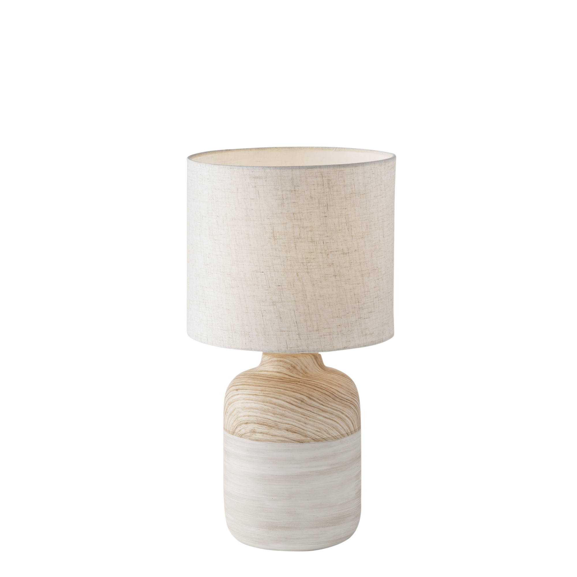 LUMETTO WOODY AVORIO 1XE27 22X41CM - Luce Ambiente e Design