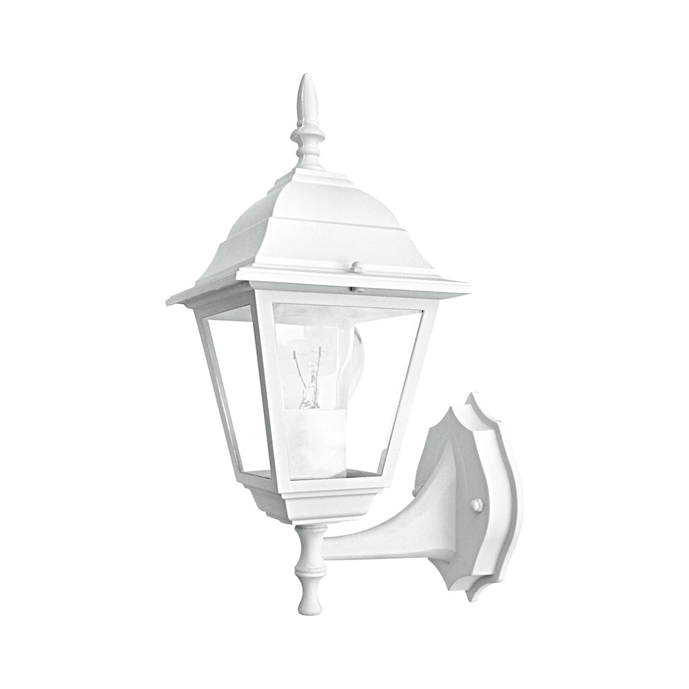 APPLIQUE UP ROMA BIANCO 1XE27 IP44 19,5X35X14,6CM - Intec