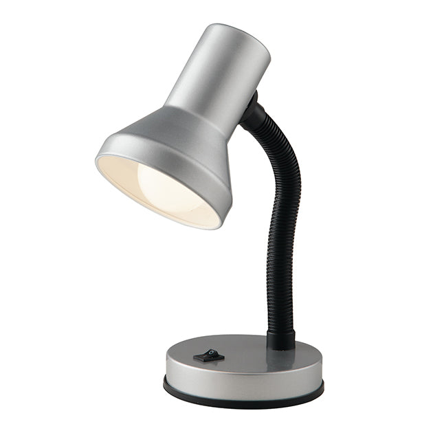 LAMPADA DA TAVOLO LDT SILVER 1XE27 14,5X34,5CM - Luce Ambiente e Design