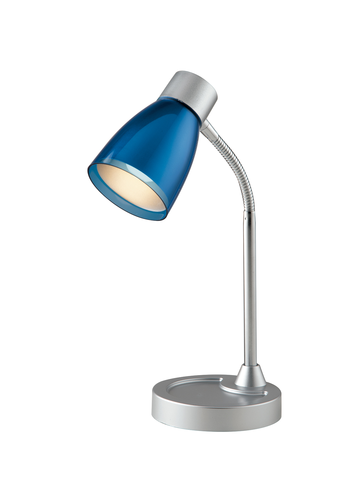 LAMPADA DA TAVOLO ARKIMEDE ORIENTABILE BLU 1XE14 13,5X36CM - Luce Ambiente e Design