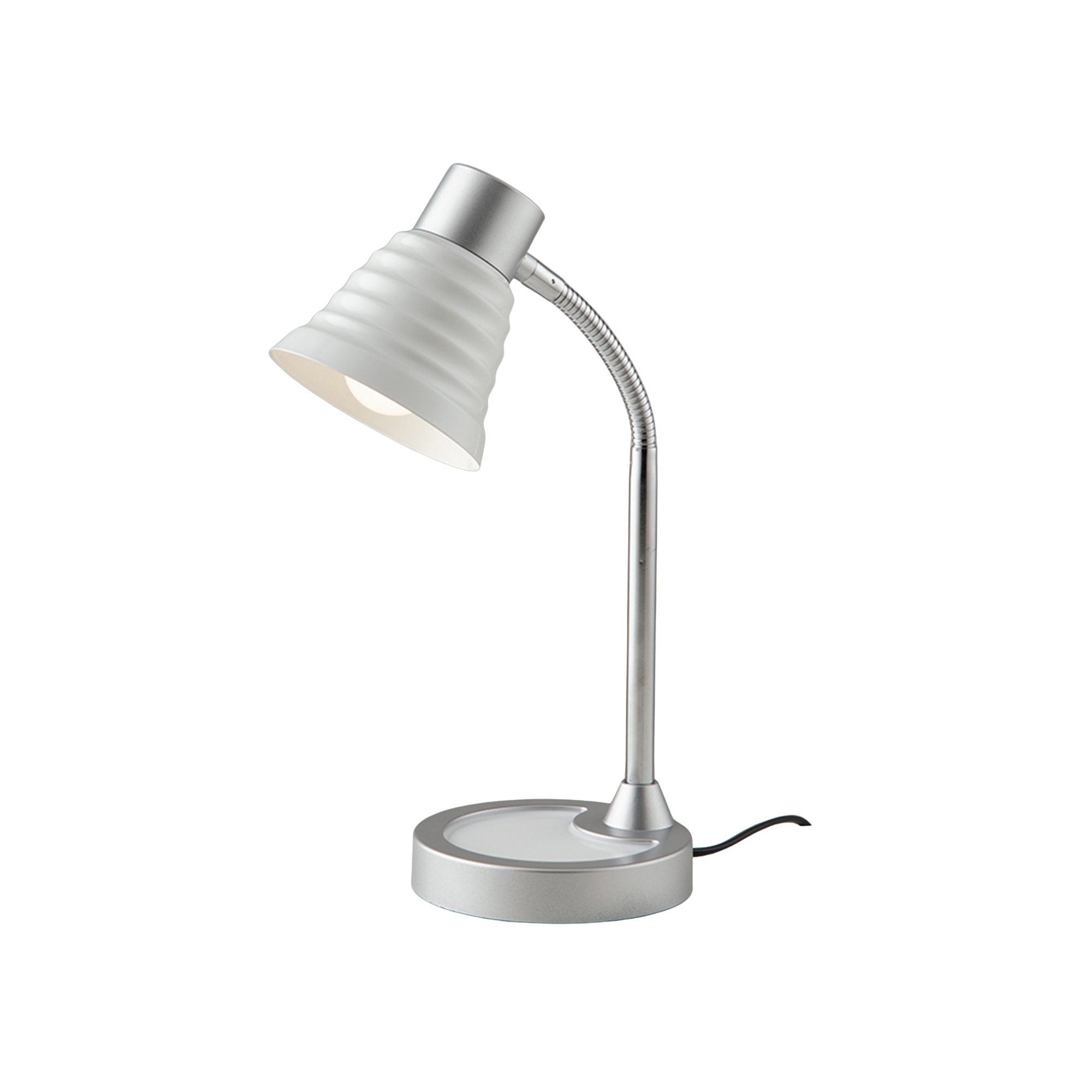 LAMPADA DA TAVOLO LEONARDO BIANCA 1XE14 13X39CM - Luce Ambiente e Design
