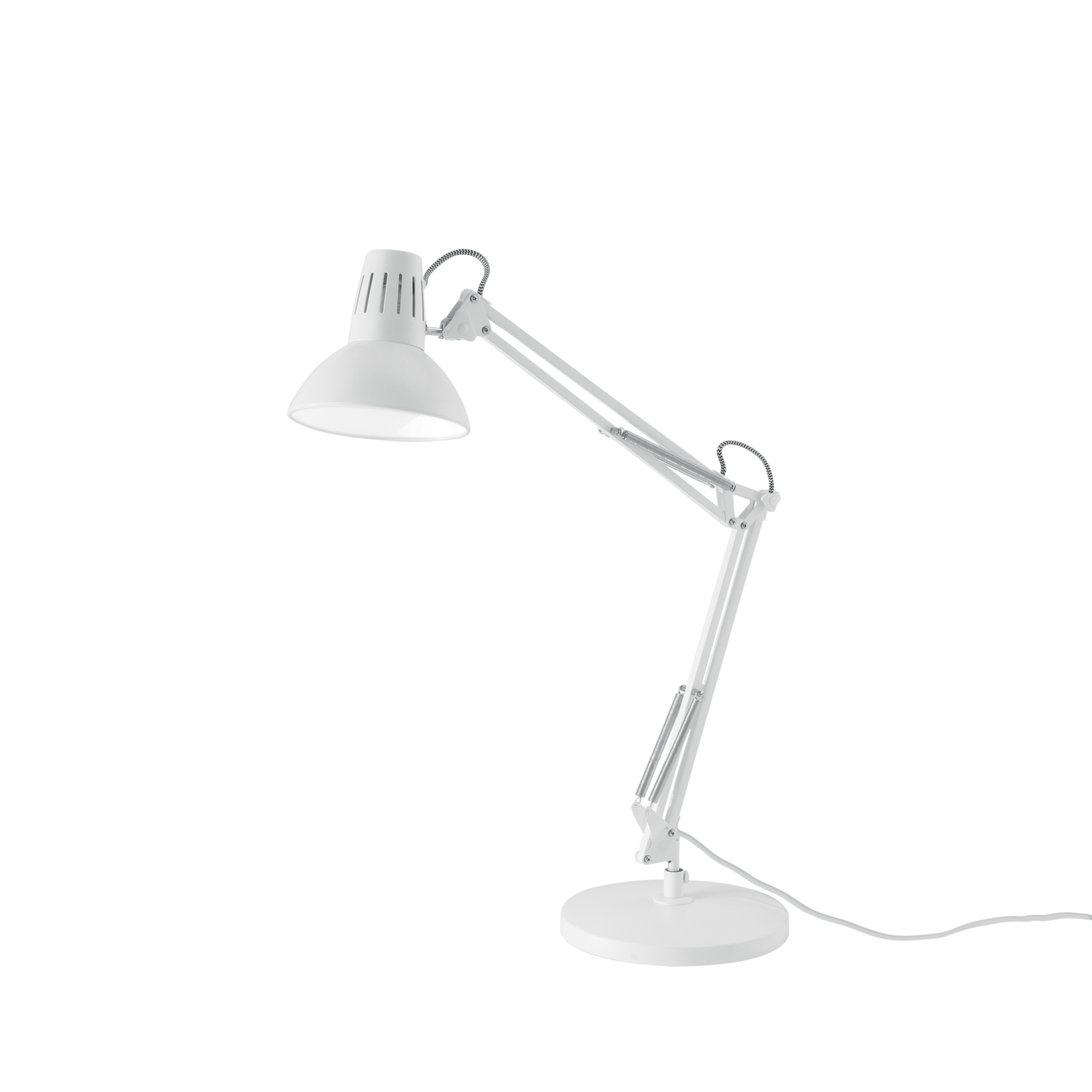 LAMPADA DA TAVOLO ARTIFEX BIANCA 1XE27 23X23X73,8CM - Luce Ambiente e Design