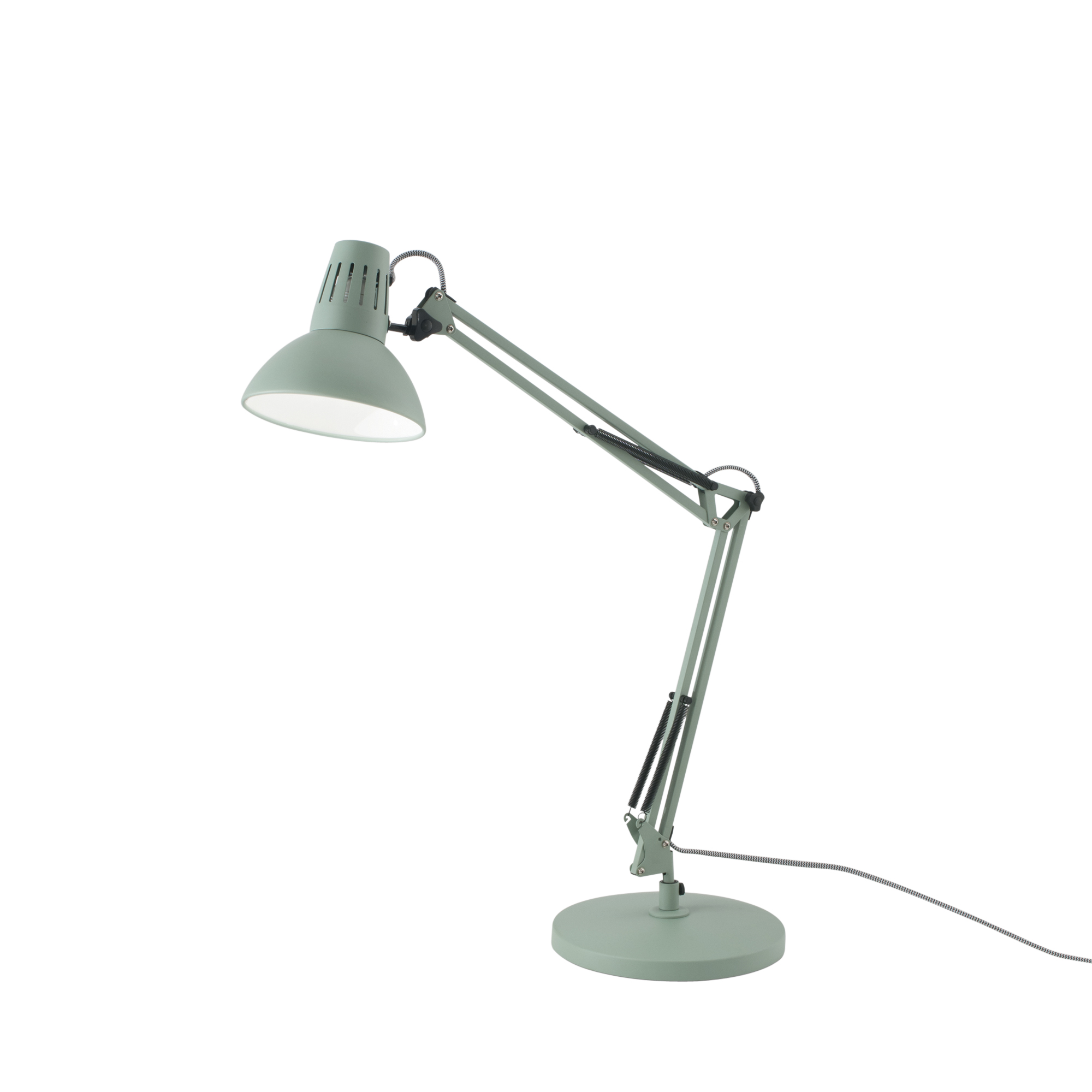 LAMPADA DA TAVOLO ARTIFEX VERDE 1XE27 23X23X73,8CM - Luce Ambiente e Design