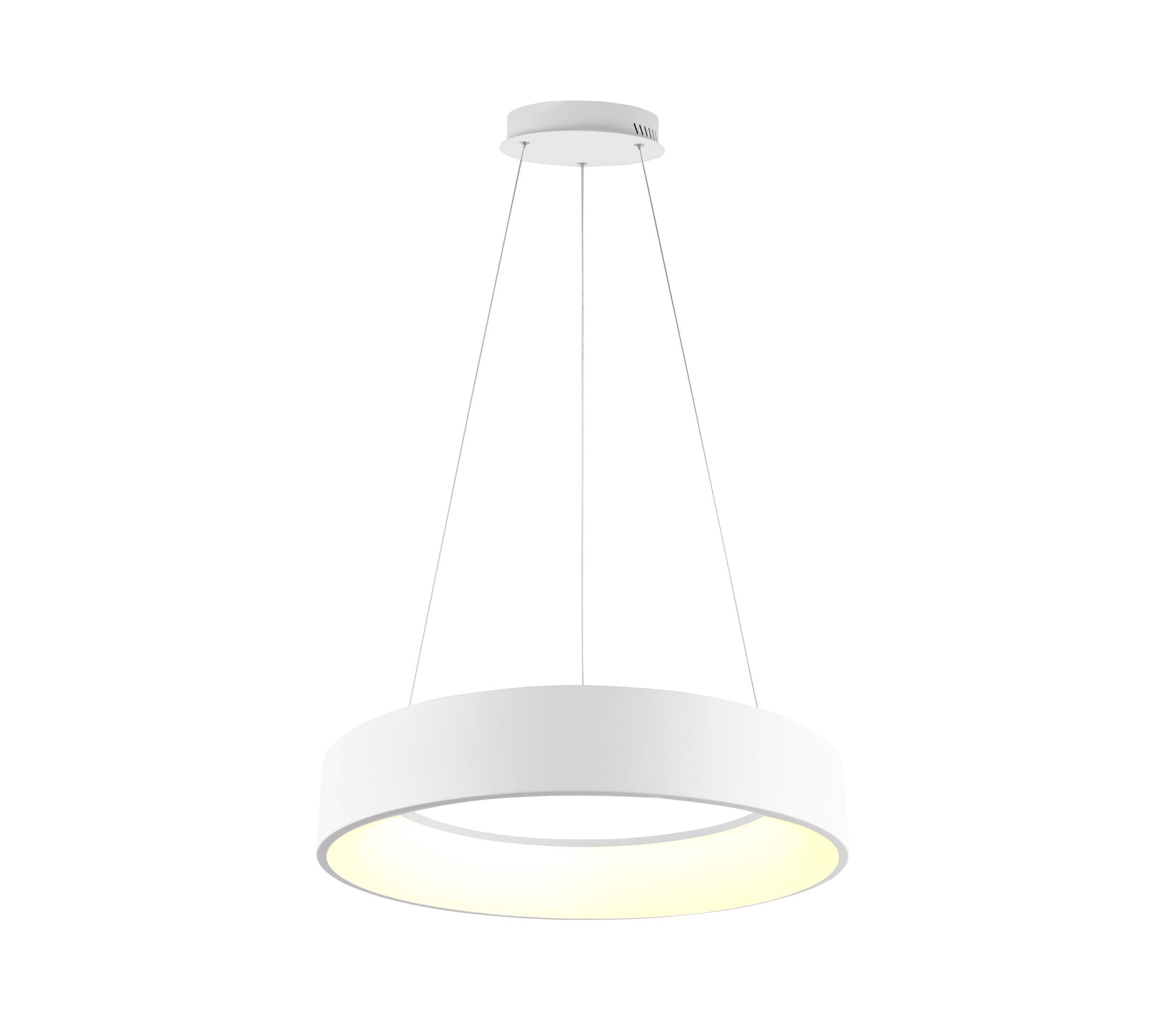 SOSPENSIONE LED NOAH BIANCA 60W 8000LM CCT 60X10X150CM - Luce Ambiente e Design