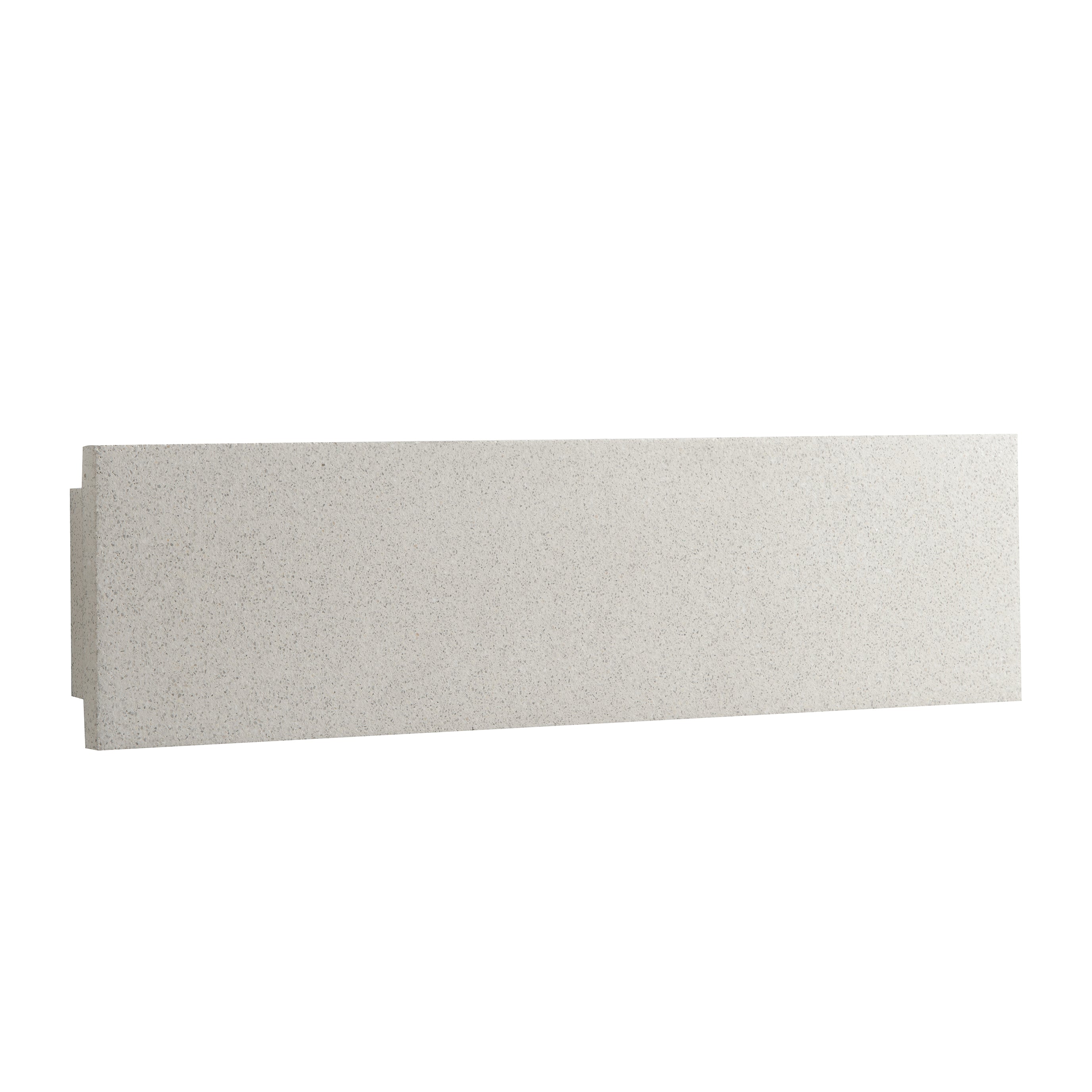 APPLIQUE LED PARKER BIANCA IN CEMENTO 12W 1400LM 4000K IP65 10,2X40X4,5CM - Intec
