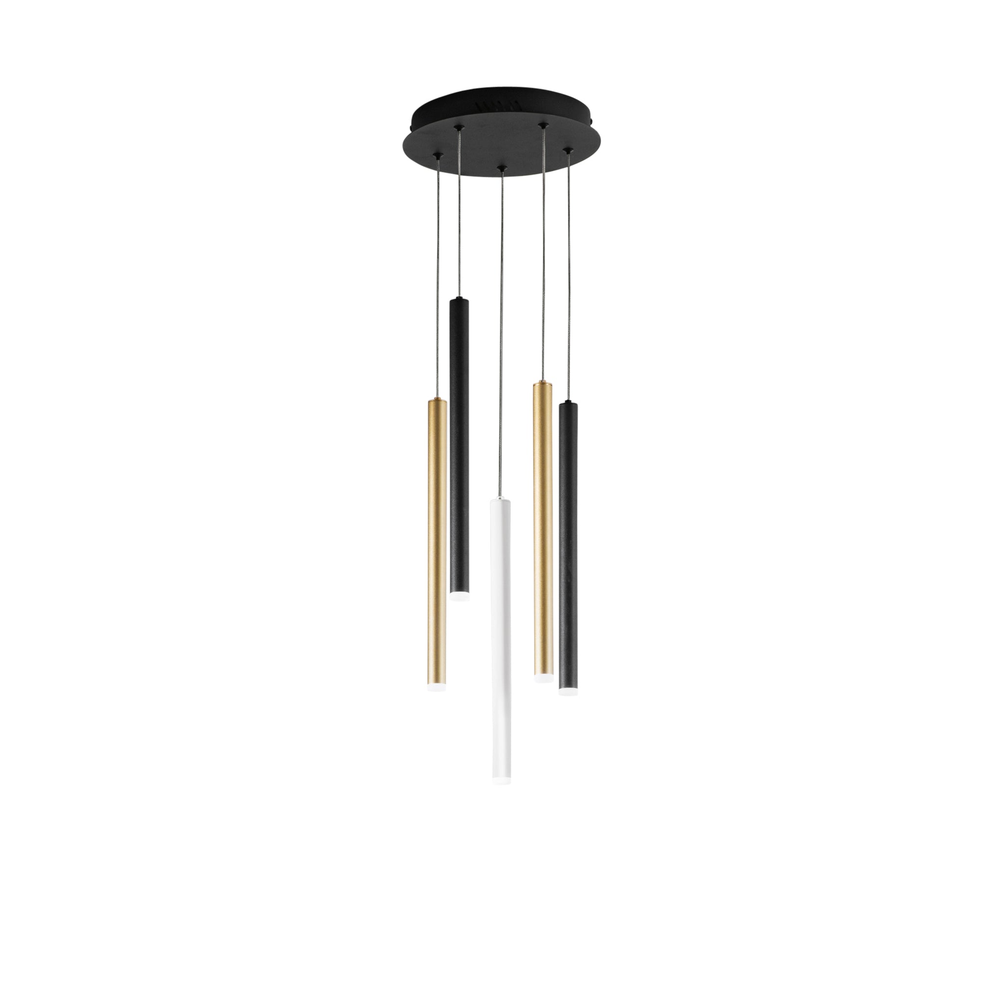 SOSPENSIONE LED PYPE MULTICOLORE 35W 2350LM CCT 2,5X41X200CM - Luce Ambiente e Design
