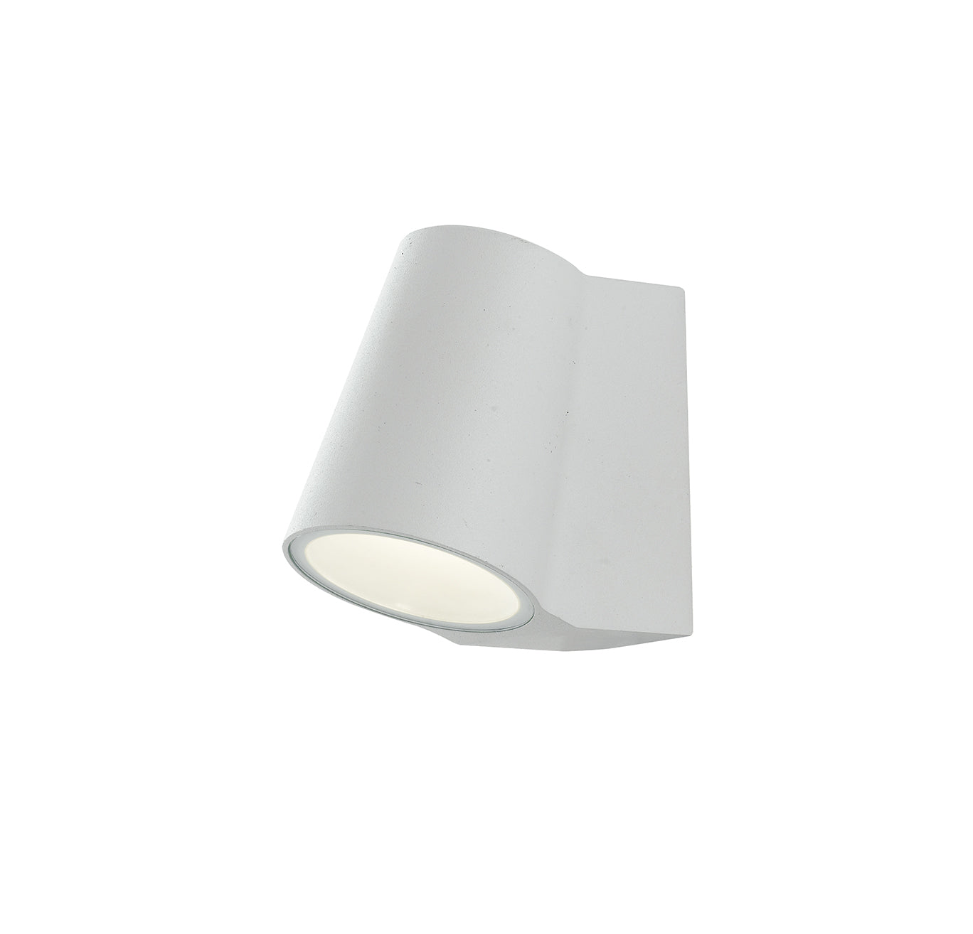 APPLIQUE LED SINTESI BIANCA IN ALLUMINIO 6W 400LM 4000K IP44 13X7,6X12CM - Intec