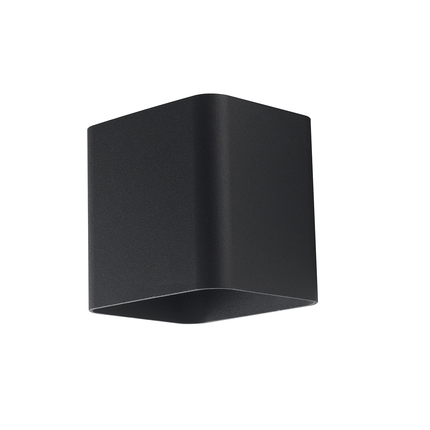 APPLIQUE LED BIOME NERA IN ALLUMINIO 2X3,5W 900LM 4000K IP54 9,5X11X11CM - Intec