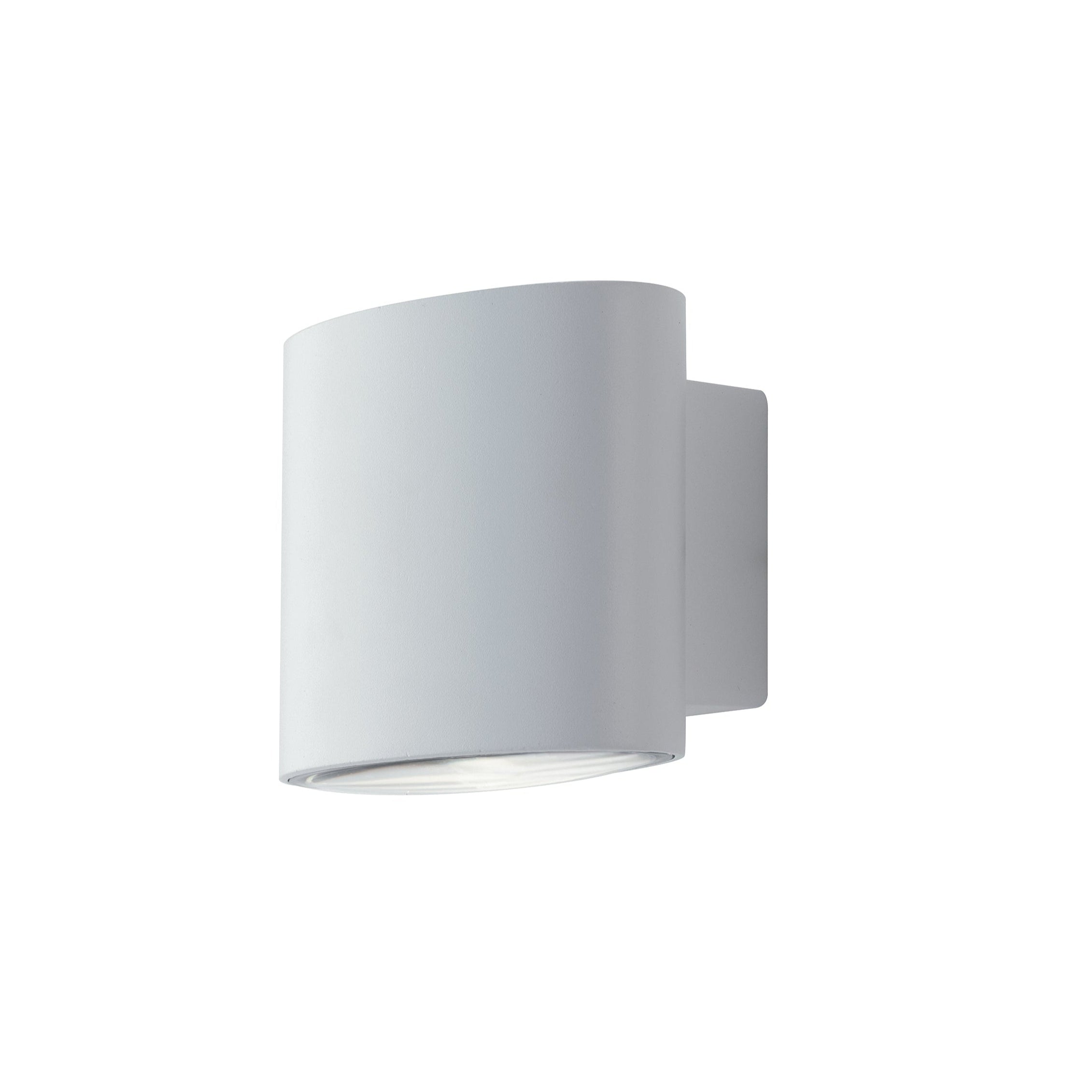 APPLIQUE LED BOXTER BIANCA IN ALLUMINIO 2X4W 960LM CCT IP44 10X12,9X8,5CM - Intec