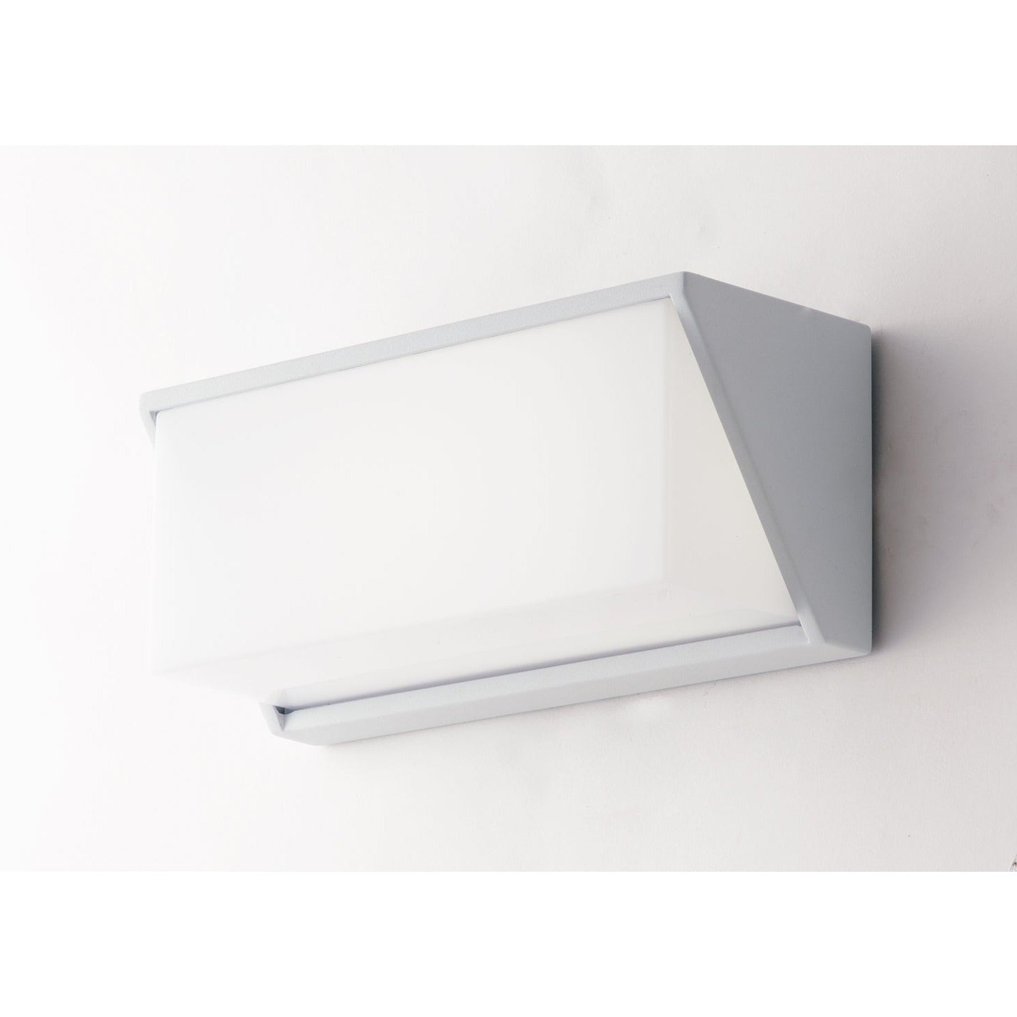 APPLIQUE LED LUXON BIANCA IN ALLUMINIO 12W 1550LM CCT IP54 11X25X9,5CM - Intec