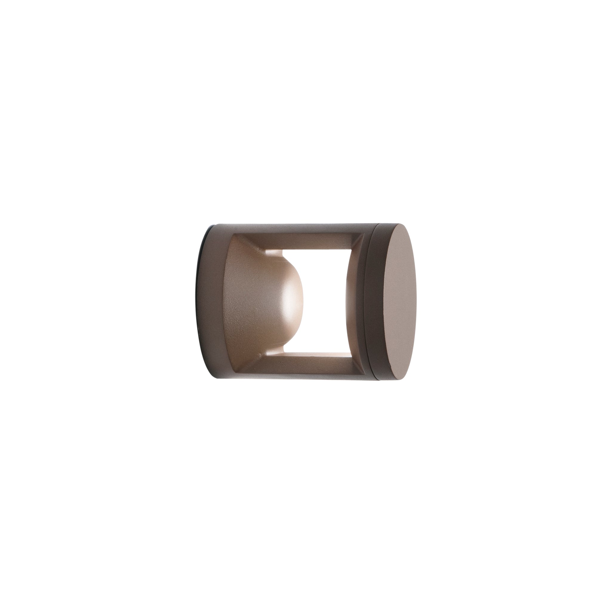 APPLIQUE LED WAMI IN ALLUMINIO BRONZO 10W 1530LM CCT IP65 12X14,4X12CM - Intec
